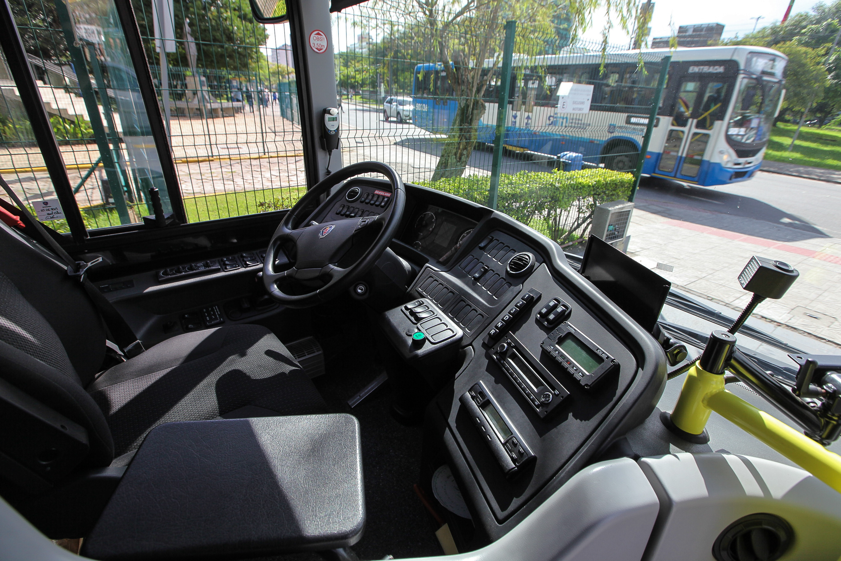 Ônibus Movido a Gás Natural. Foto: Miriam Zomer/Agência AL