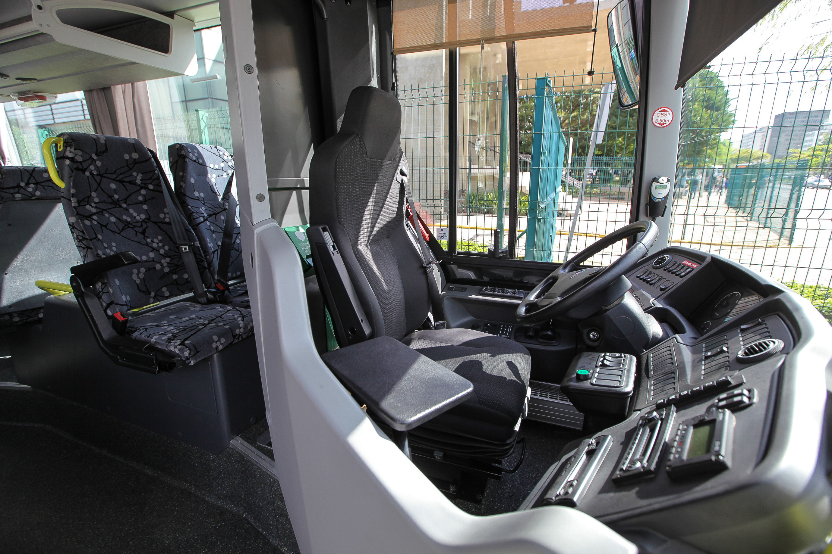 Ônibus Movido a Gás Natural. Foto: Miriam Zomer/Agência AL