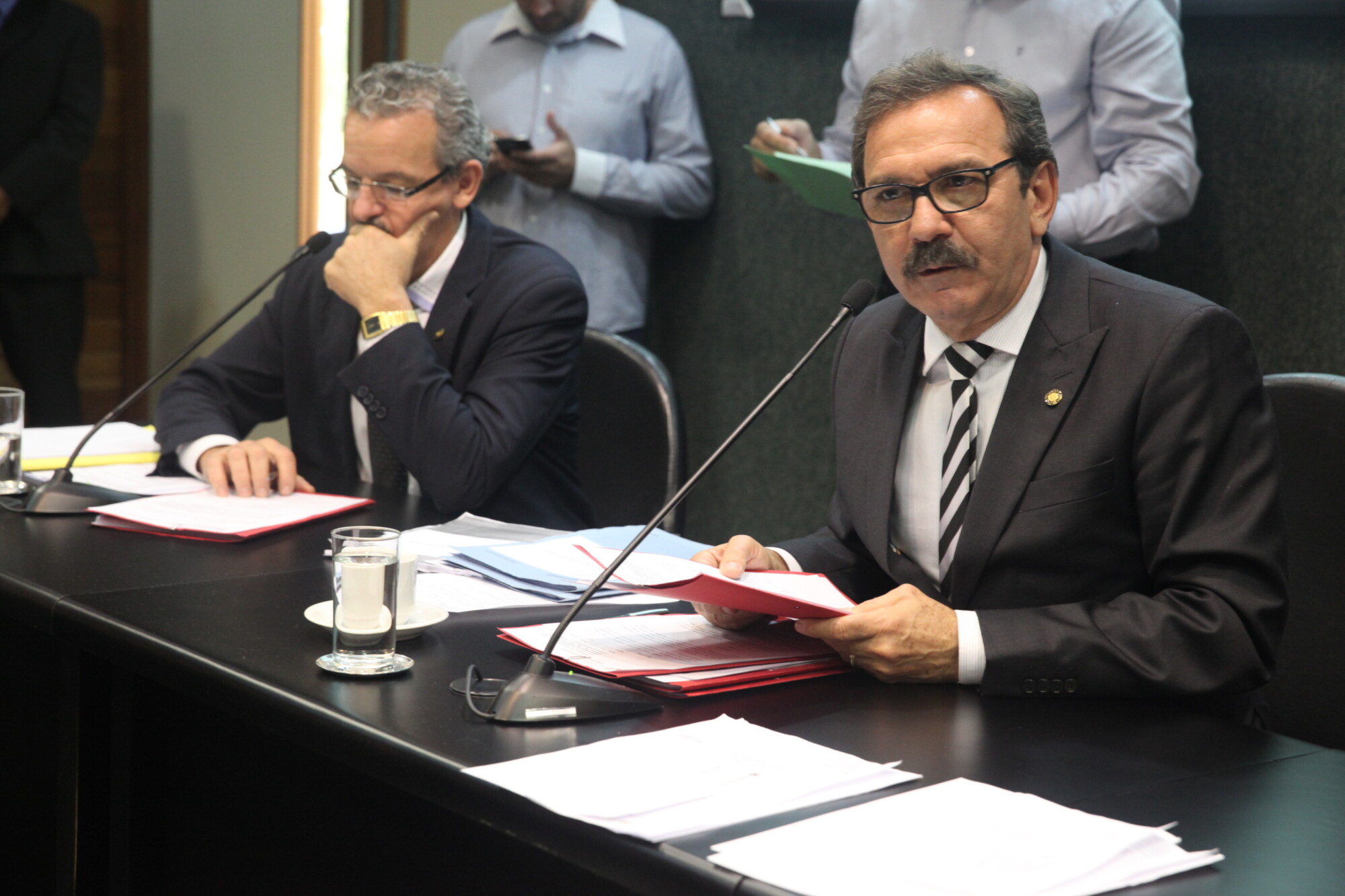 Deputado Serafim Venzon, presidente da comissão FOTO: Fábio Queiroz/Agência AL