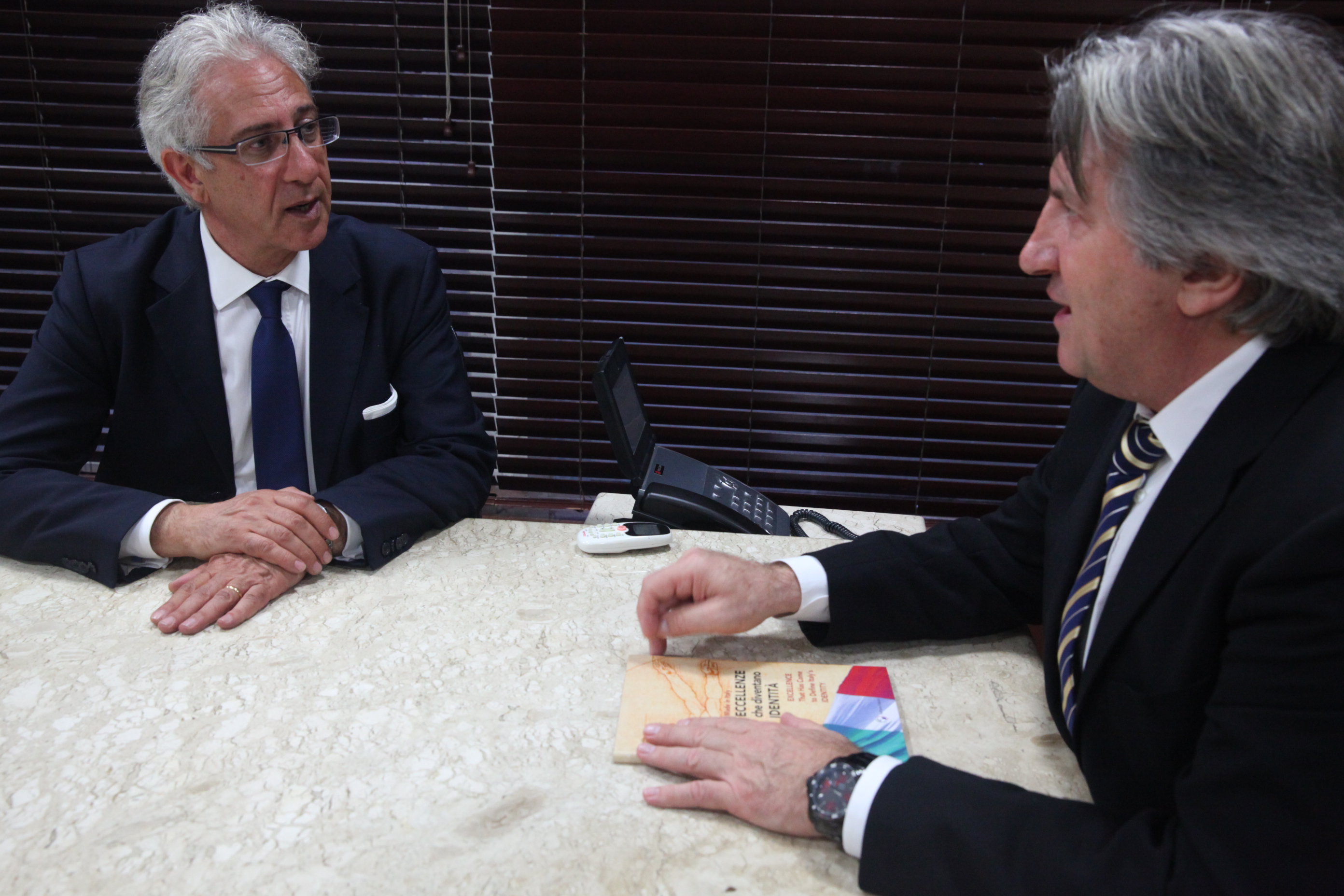 Comitiva de Italianos visita Alesc. Foto: Eduardo Guedes de Oliveira/Agência AL