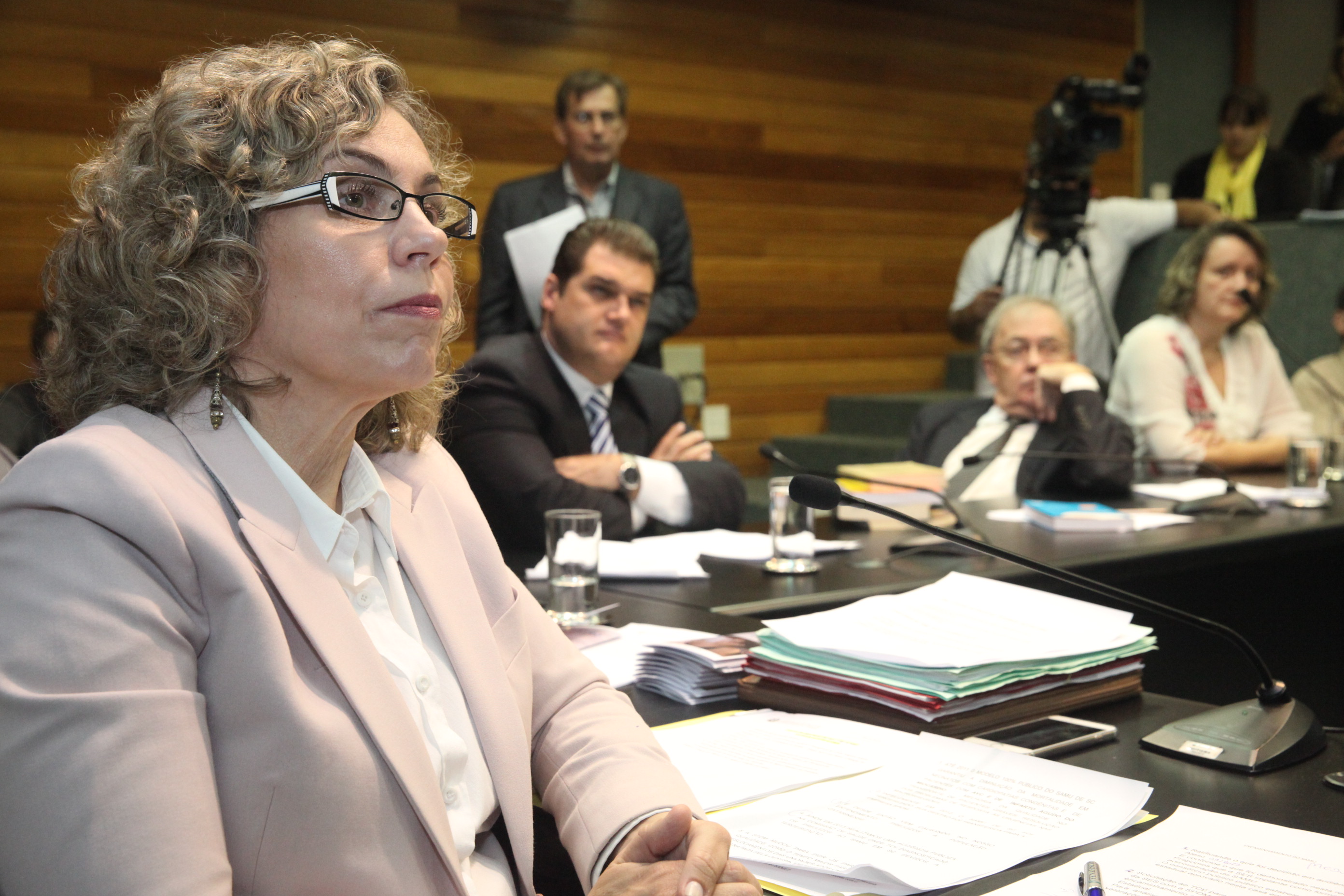 Reunião da Comissão de Saúde. Foto: Fábio Queiroz / Agência AL