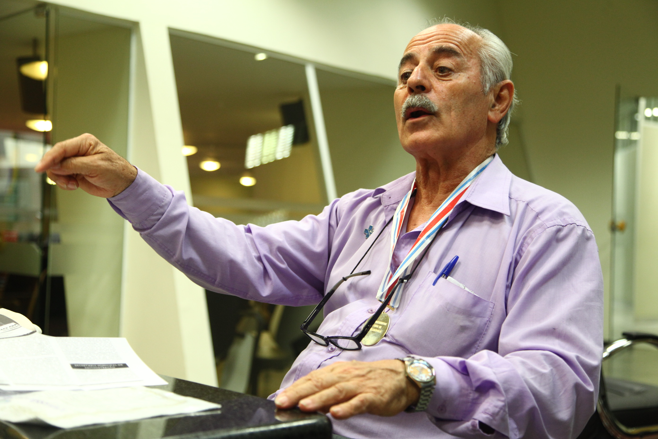 Gasparino Martinho Rodrigues. Foto: Solon Soares / Agência AL