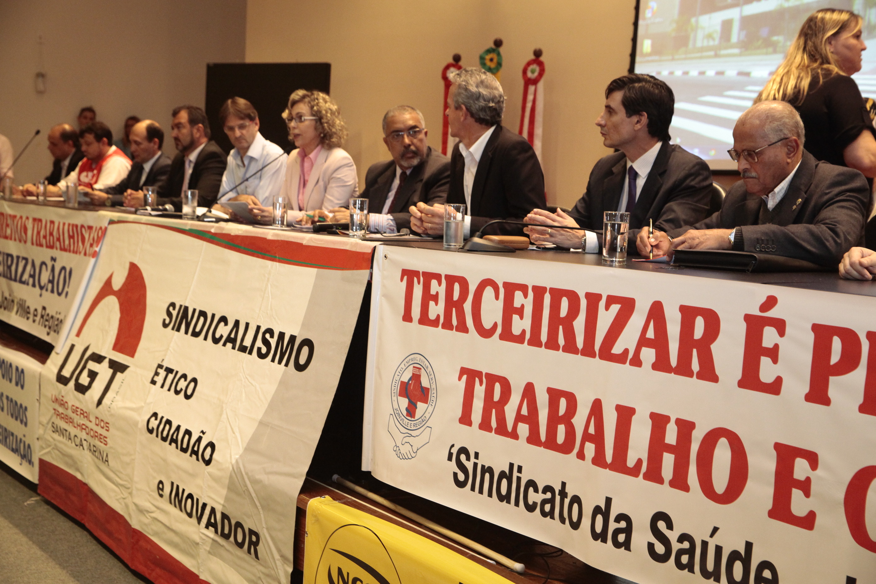 Audiência Pública sobre a Terceirização. Foto: Miriam Zomer/Agência AL