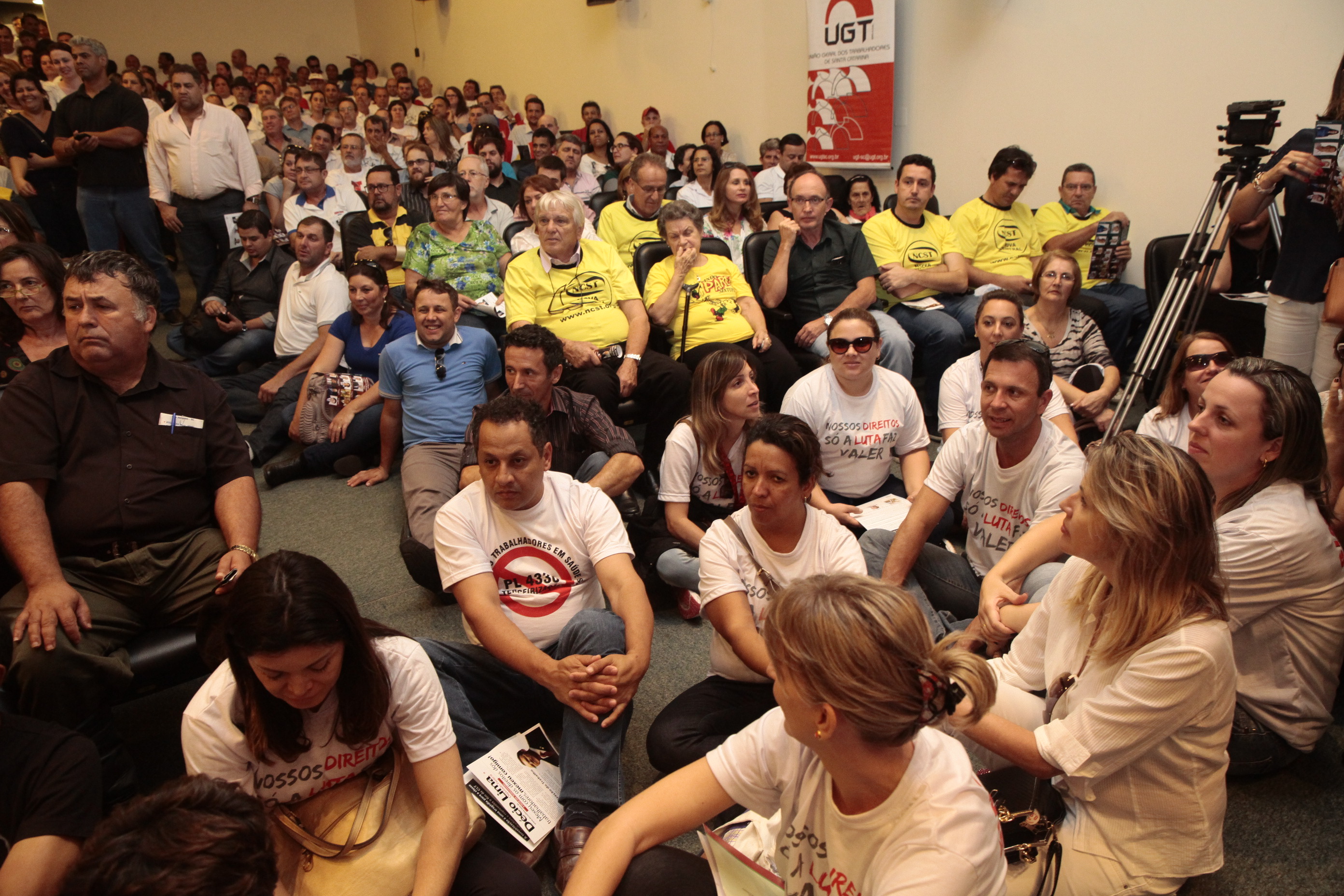 Audiência Pública sobre a Terceirização. Foto: Miriam Zomer/Agência AL