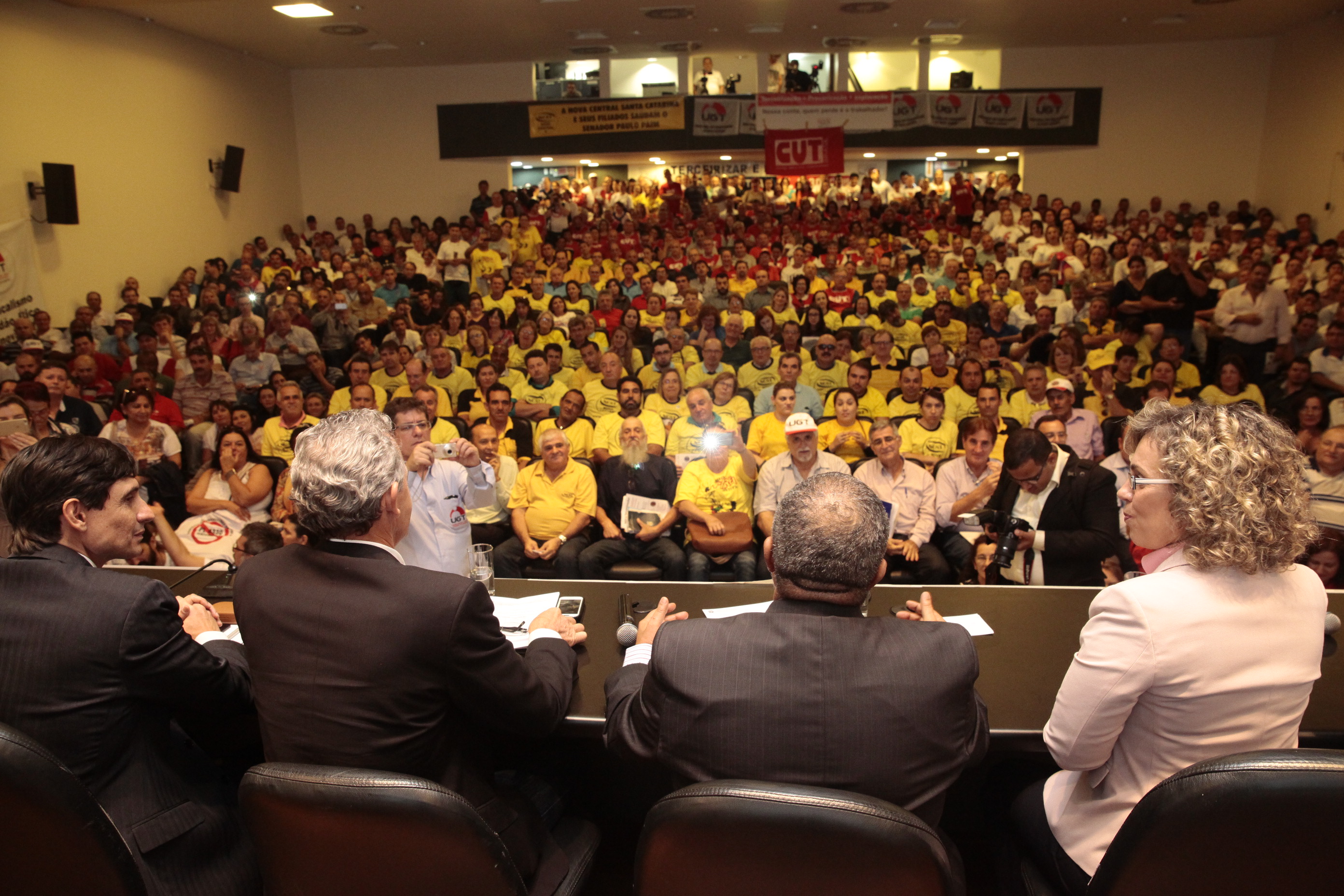 Audiência Pública sobre a Terceirização. Foto: Miriam Zomer/Agência AL