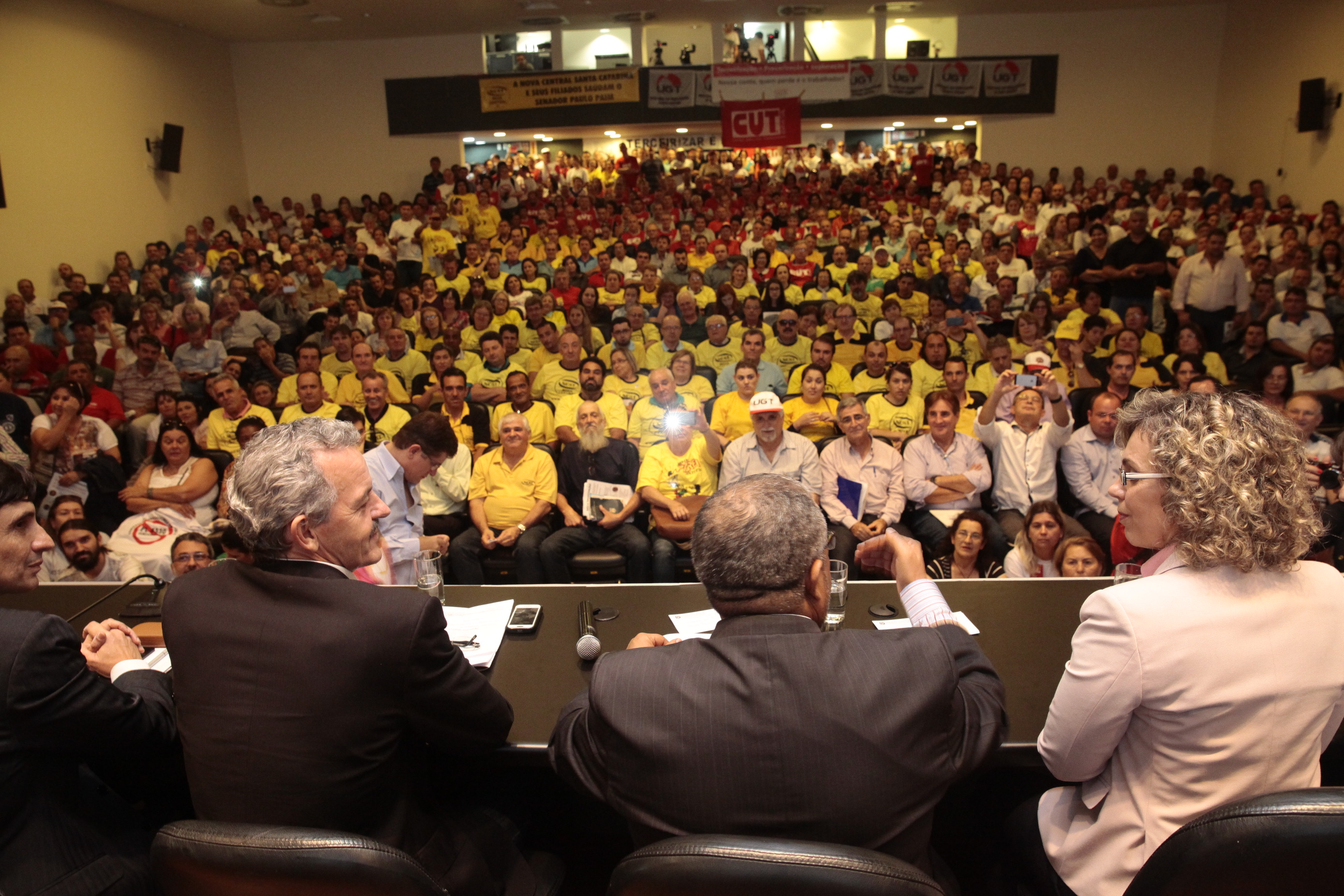 Audiência Pública sobre a Terceirização. Foto: Miriam Zomer/Agência AL
