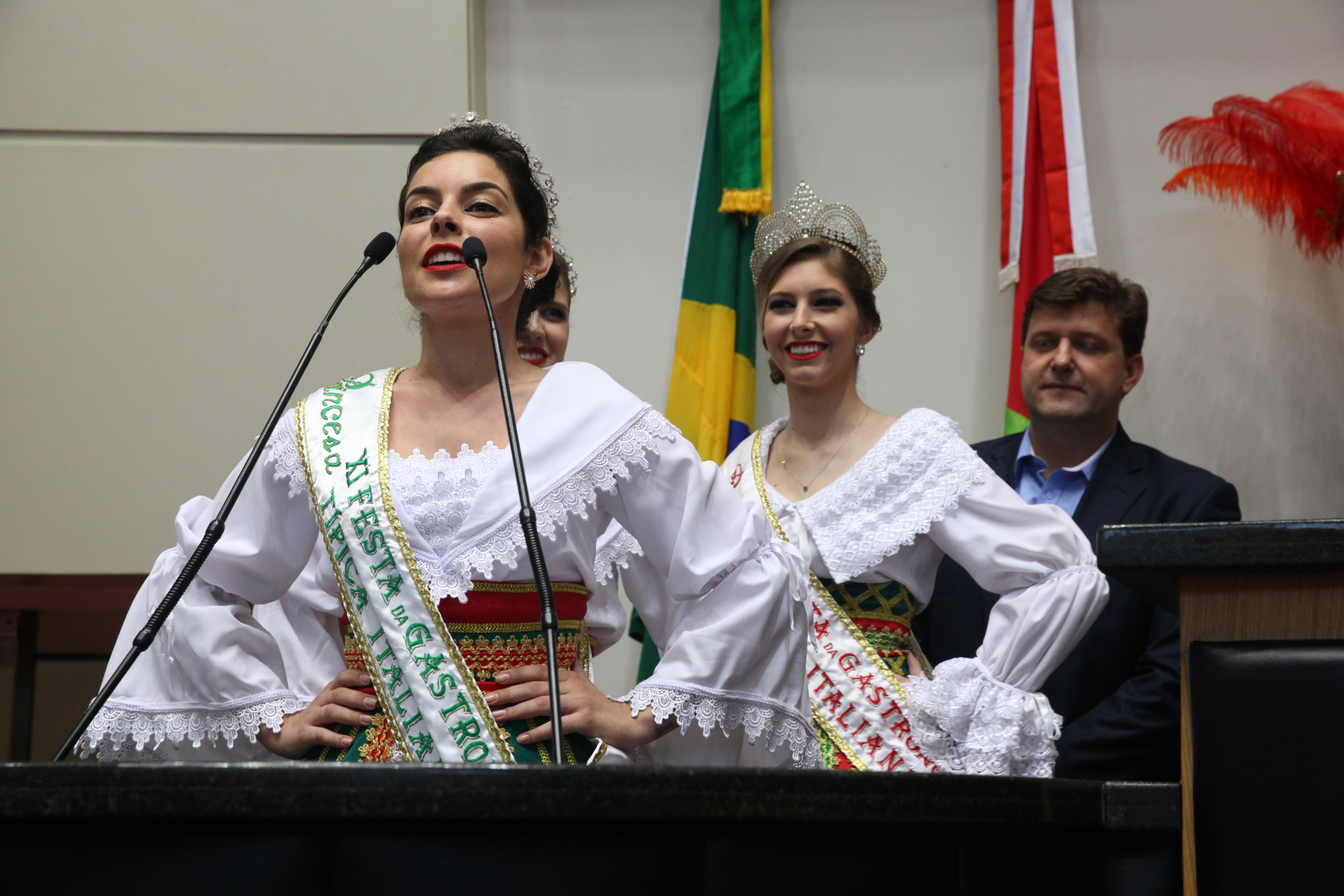 Lançamento da XI Festa da Gastronomia Típica Italiana de Nova Veneza. Foto: Eduardo Guedes de Oliveira/Agência AL