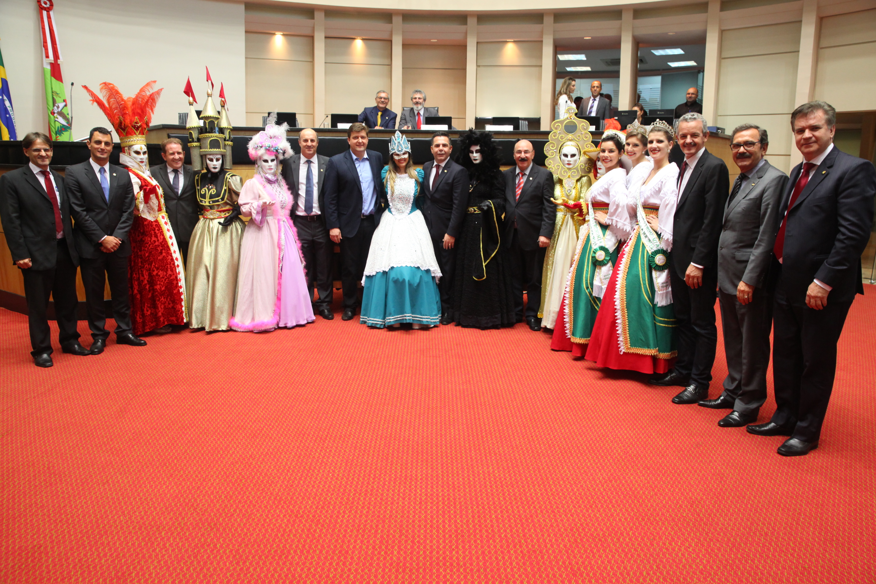Lançamento da XI Festa da Gastronomia Típica Italiana de Nova Veneza. Foto: Eduardo Guedes de Oliveira/Agência AL