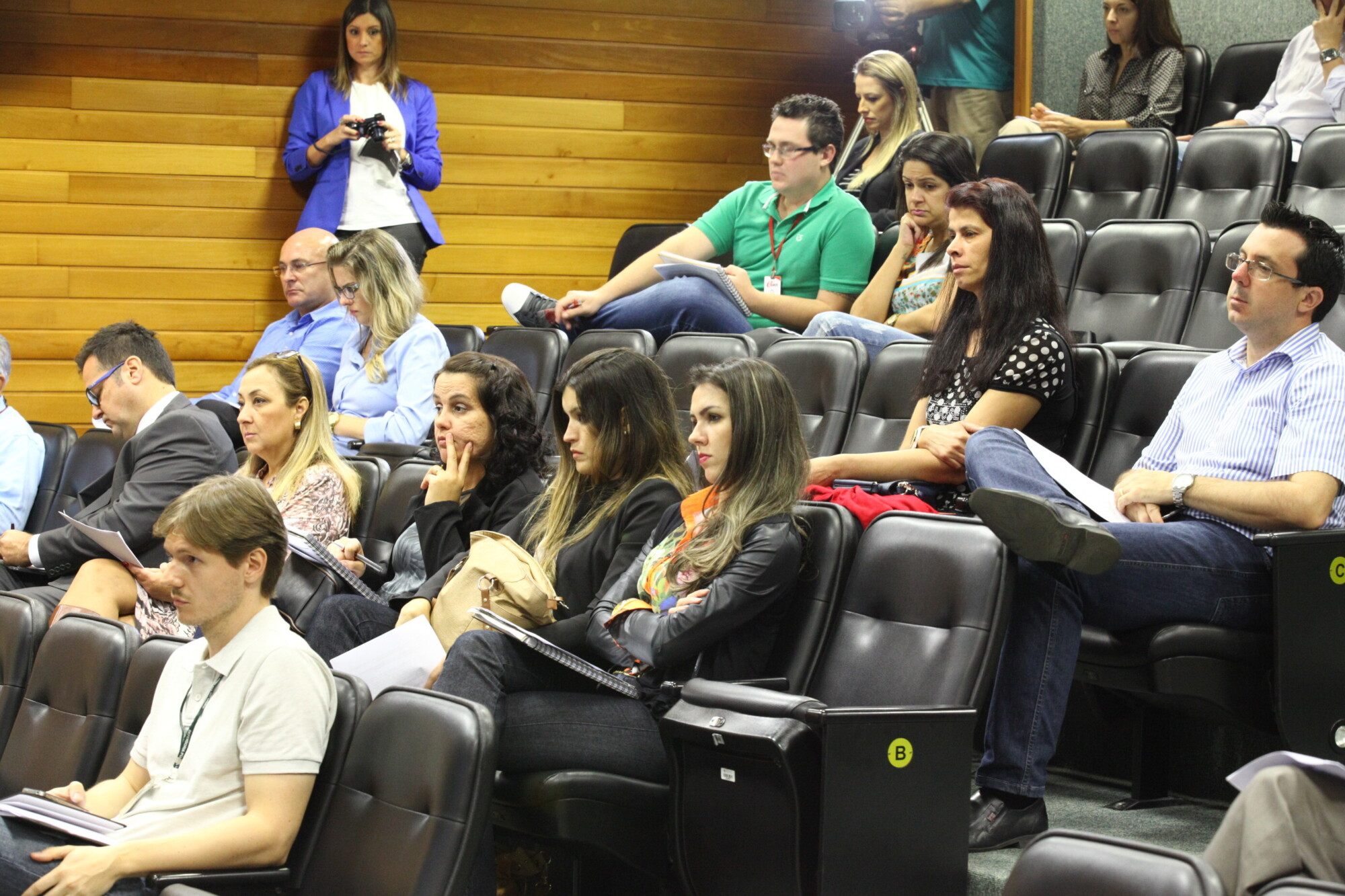 Universitários acompanharam a audiência FOTO: Solon Soares/Agência AL