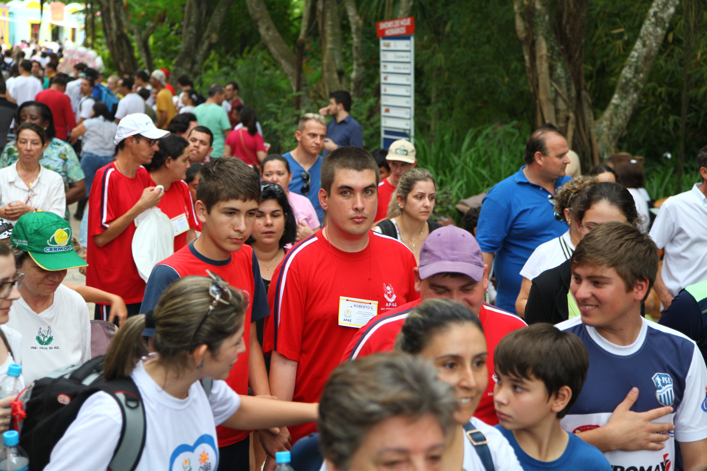 APAE no Beto Carrero  - Foto: Solon Soares | Agência AL
