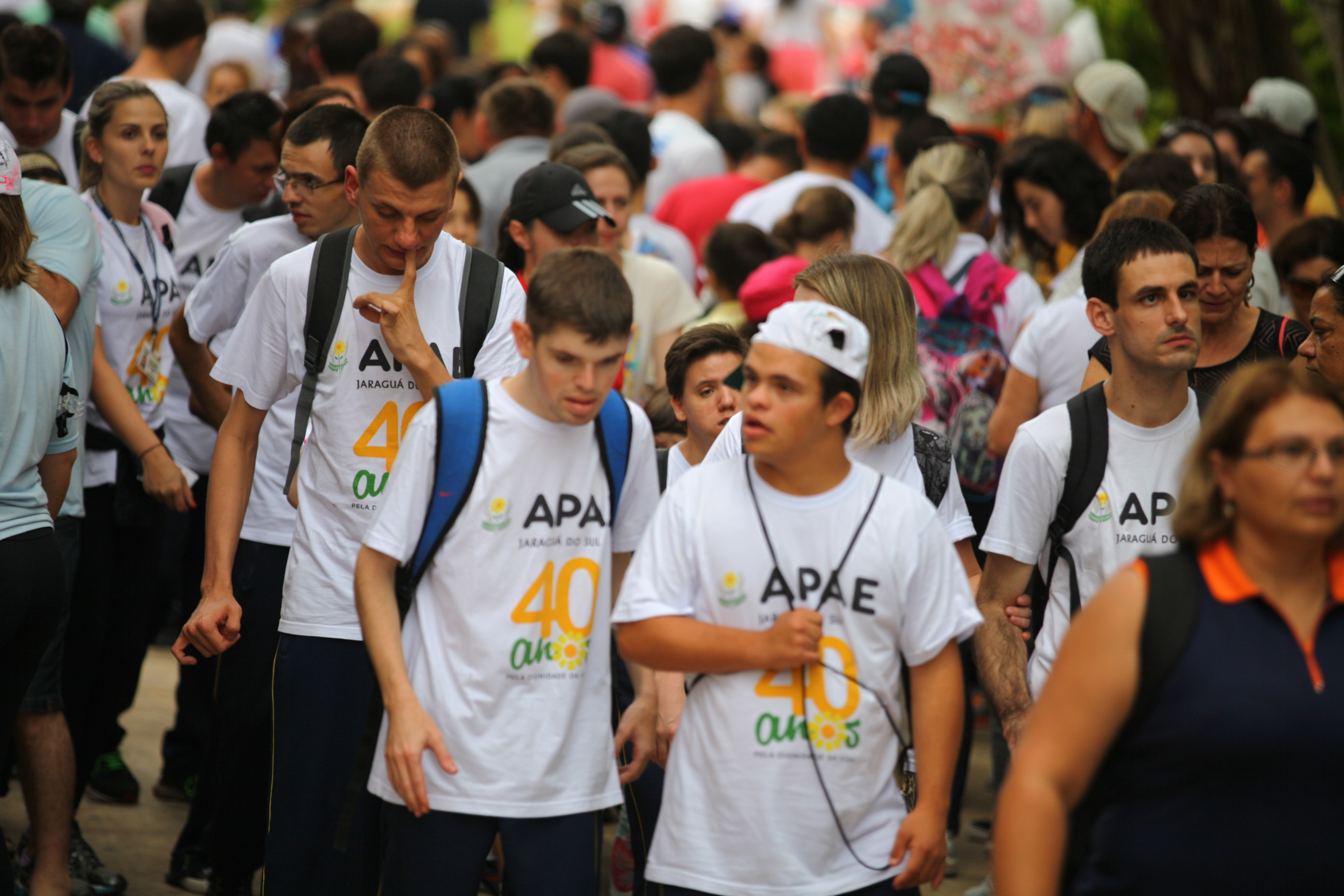 APAE no Beto Carrero  - Foto: Solon Soares | Agência AL