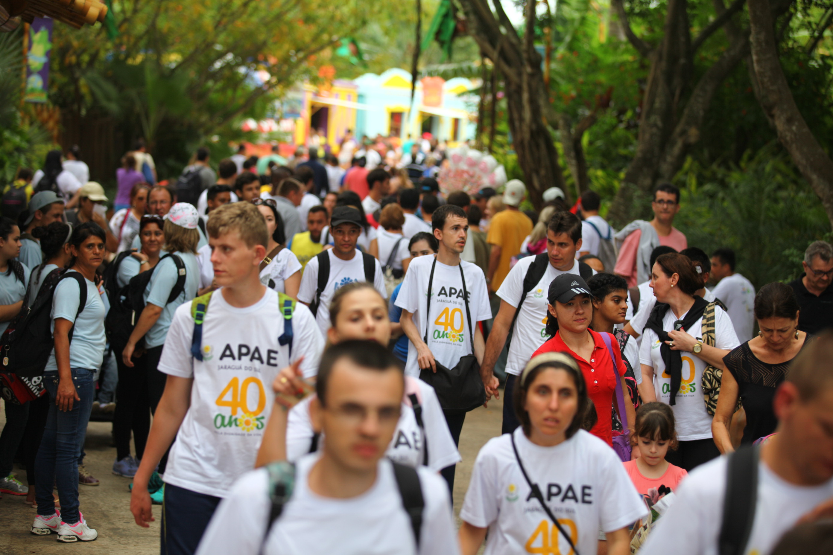 APAE no Beto Carrero  - Foto: Solon Soares | Agência AL