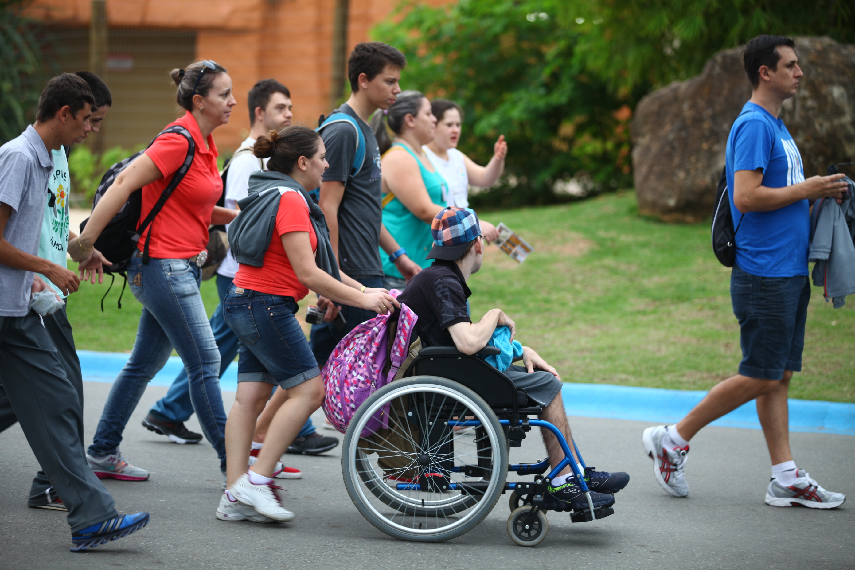 APAE no Beto Carrero  - Foto: Solon Soares | Agência AL