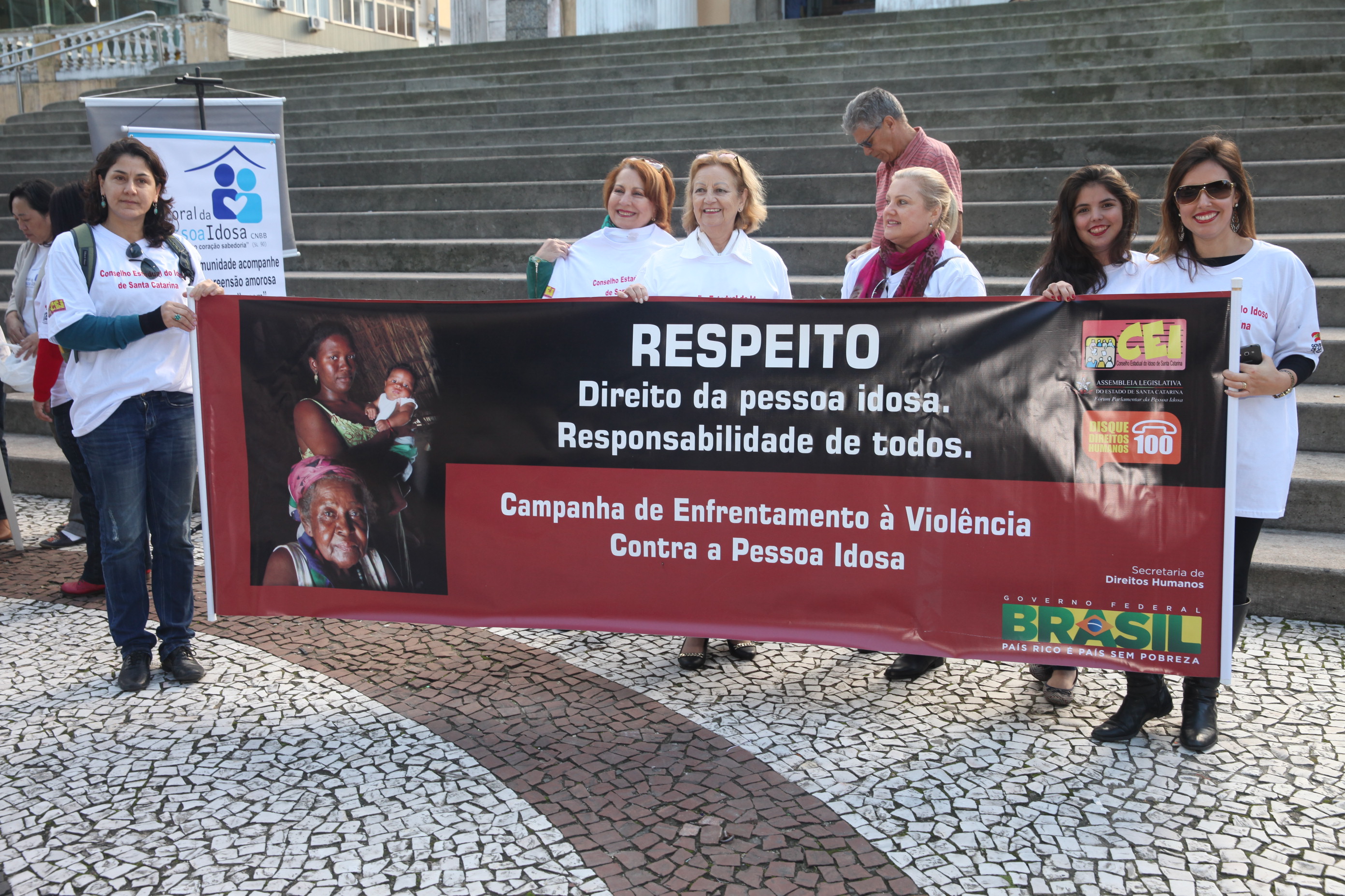 Dia Mundial de Conscientização sobre a Violência contra a Pessoa Idosa. Foto: Fábio Queiroz / Agência AL