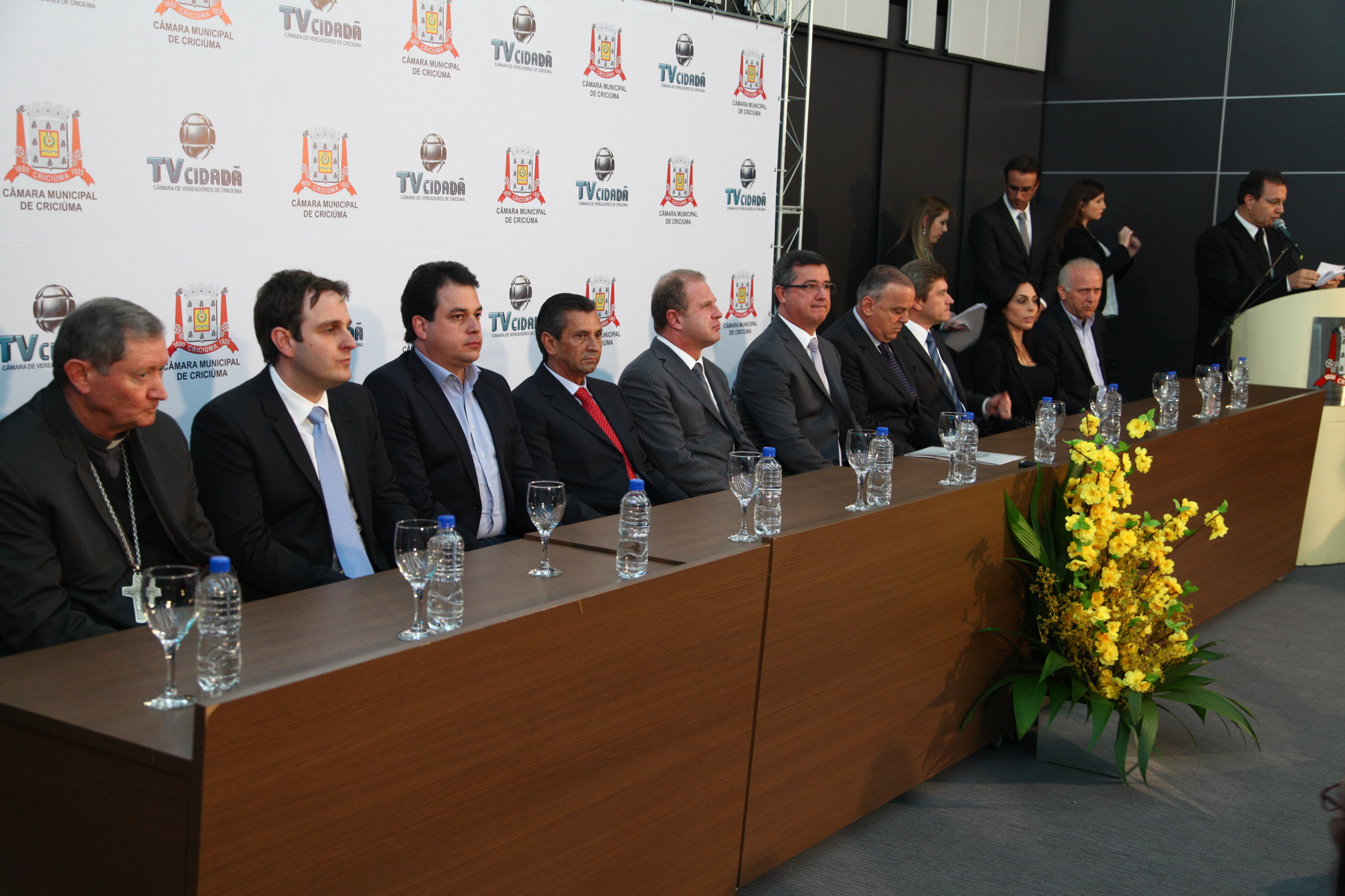 Inauguração da TV Câmara de Criciúma