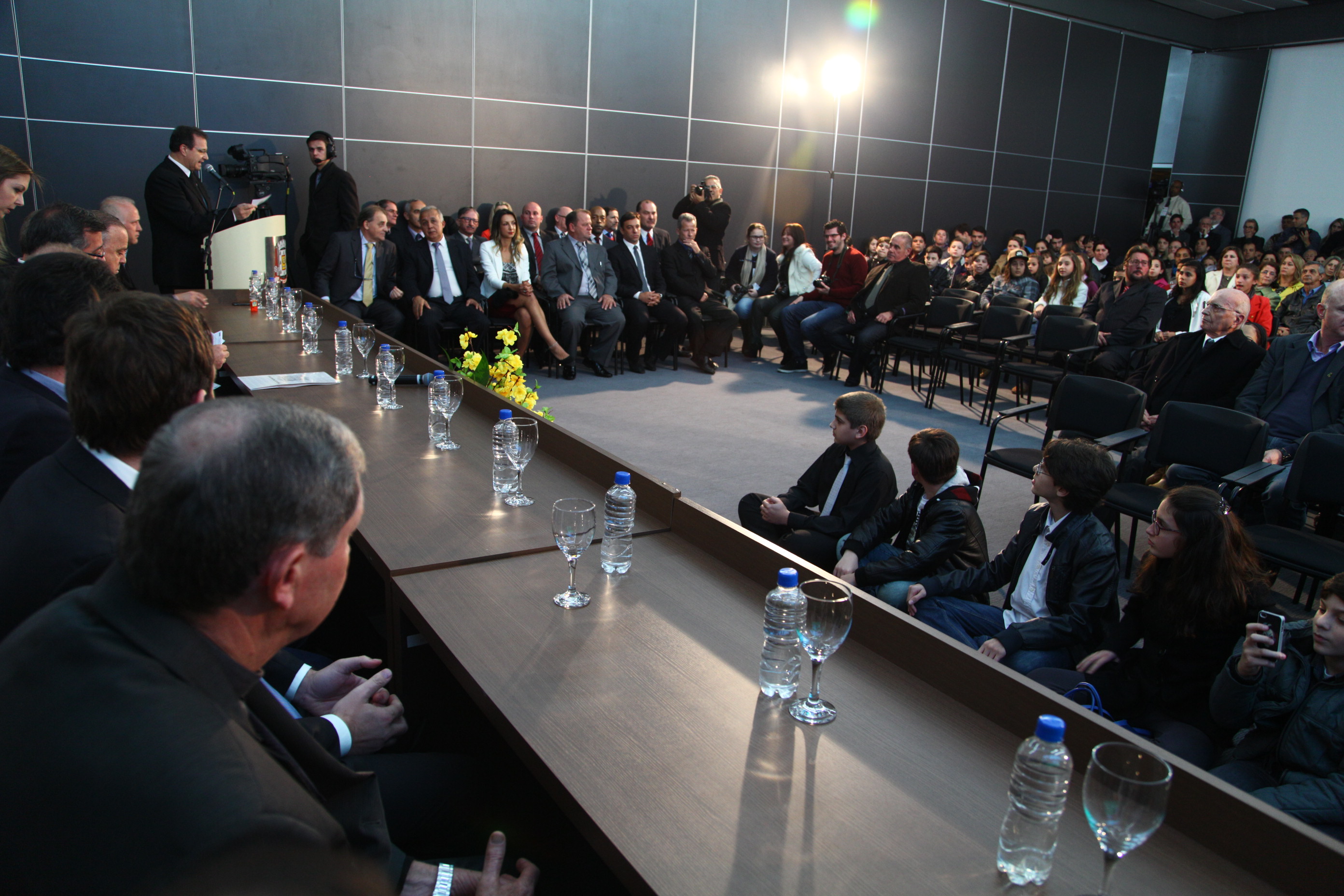 Inauguração da TV Câmara de Criciúma