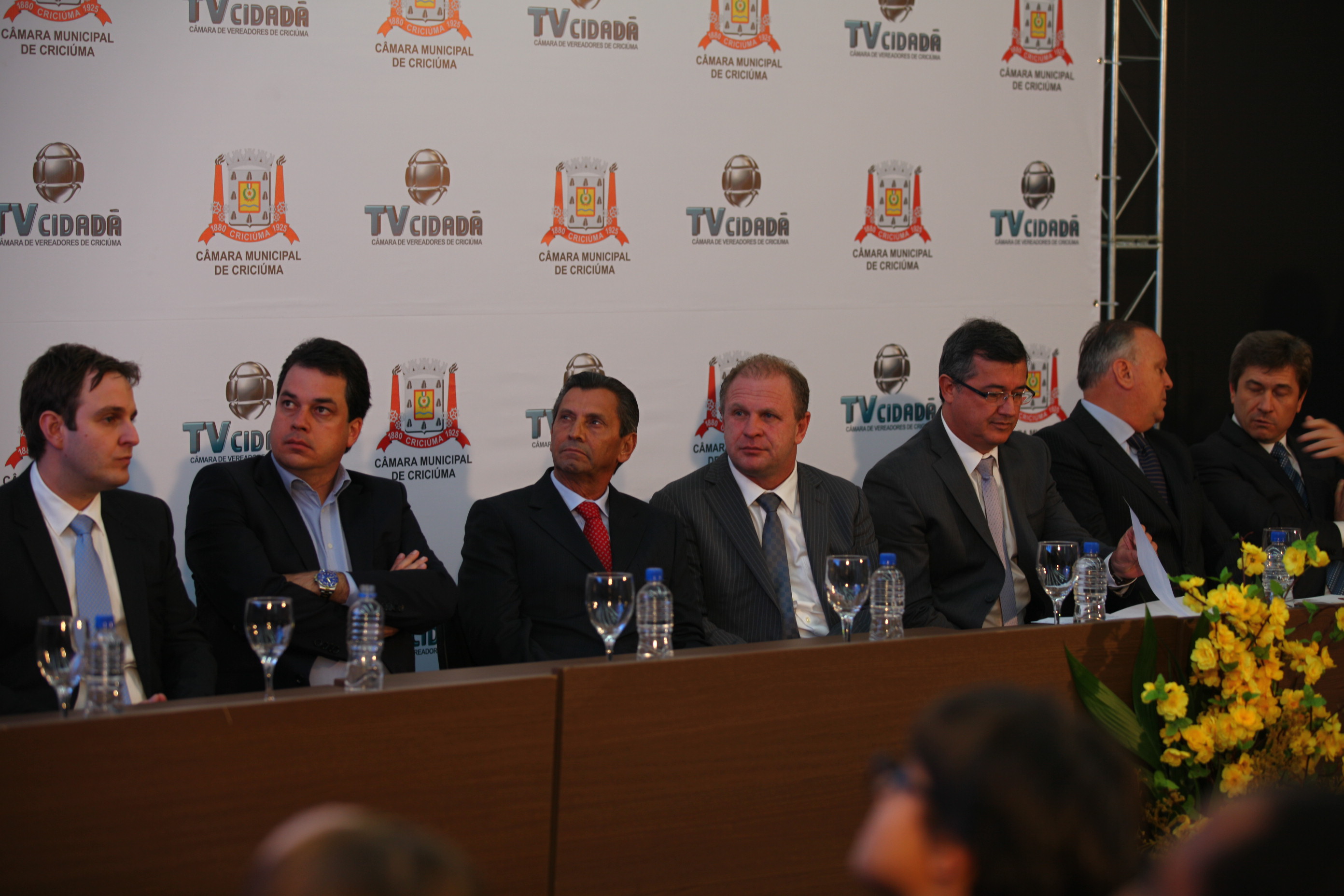 Inauguração da TV Câmara de Criciúma