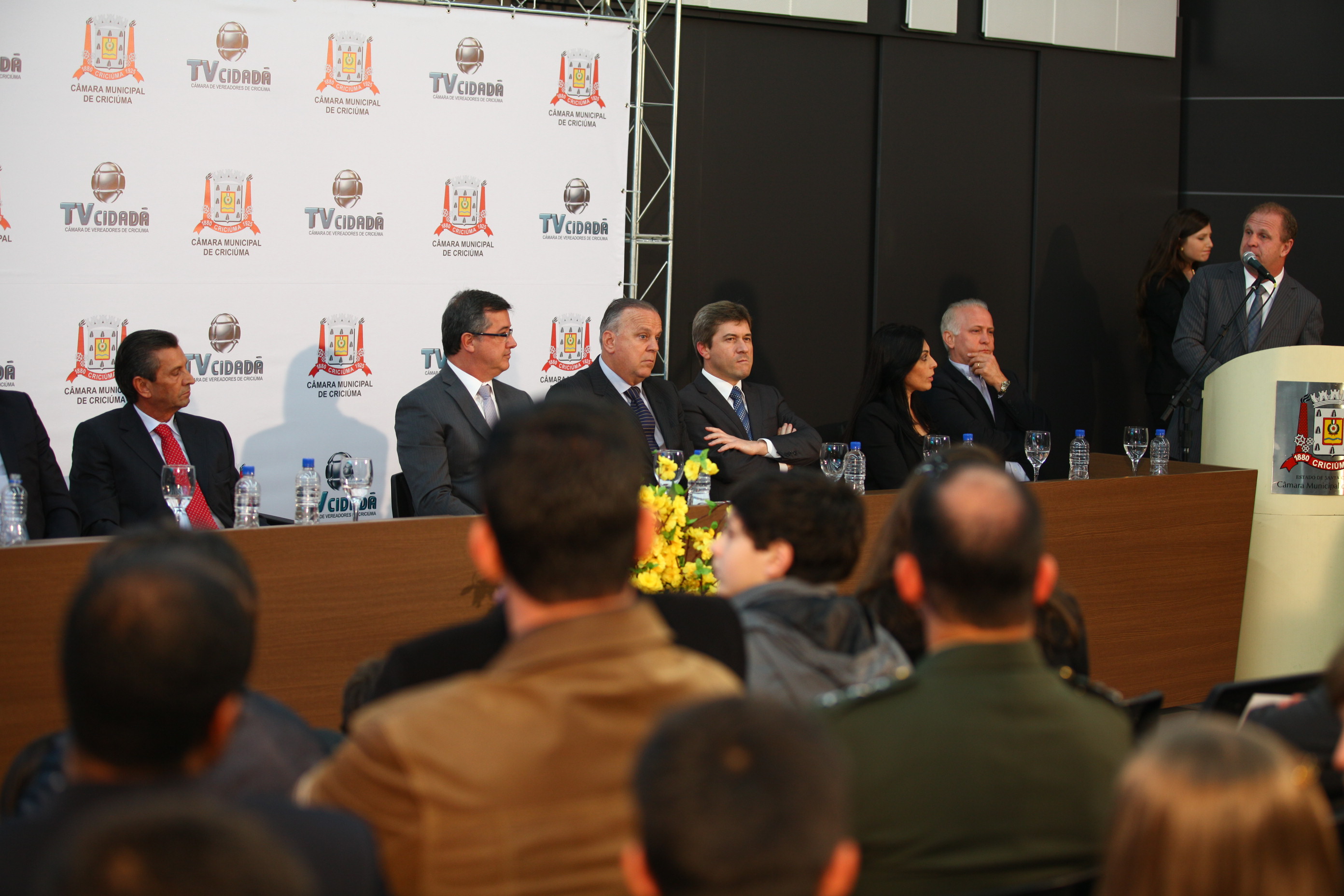 Inauguração da TV Câmara de Criciúma