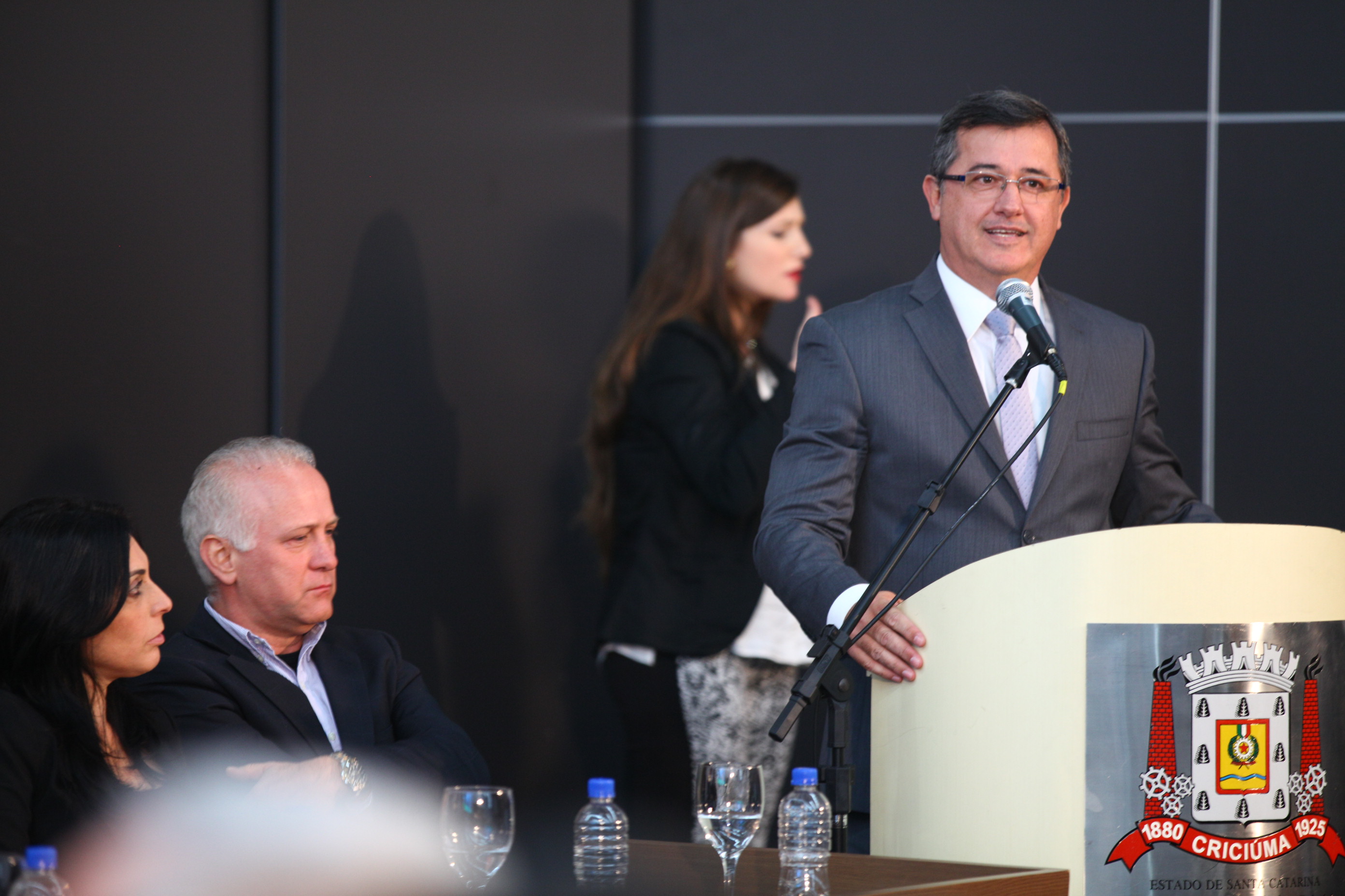 Inauguração da TV Câmara de Criciúma - Presidente da Câmara, vereador Ricardo Fabris