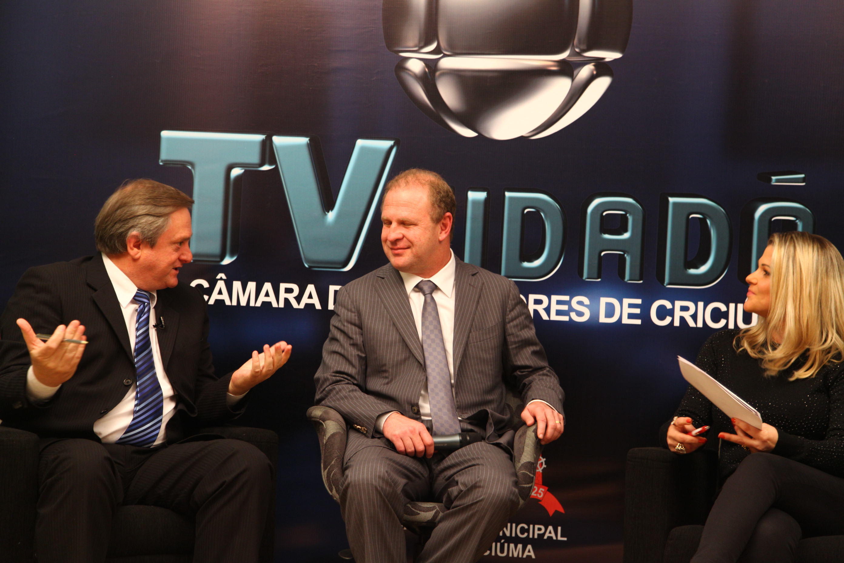 Inauguração da TV Câmara de Criciúma