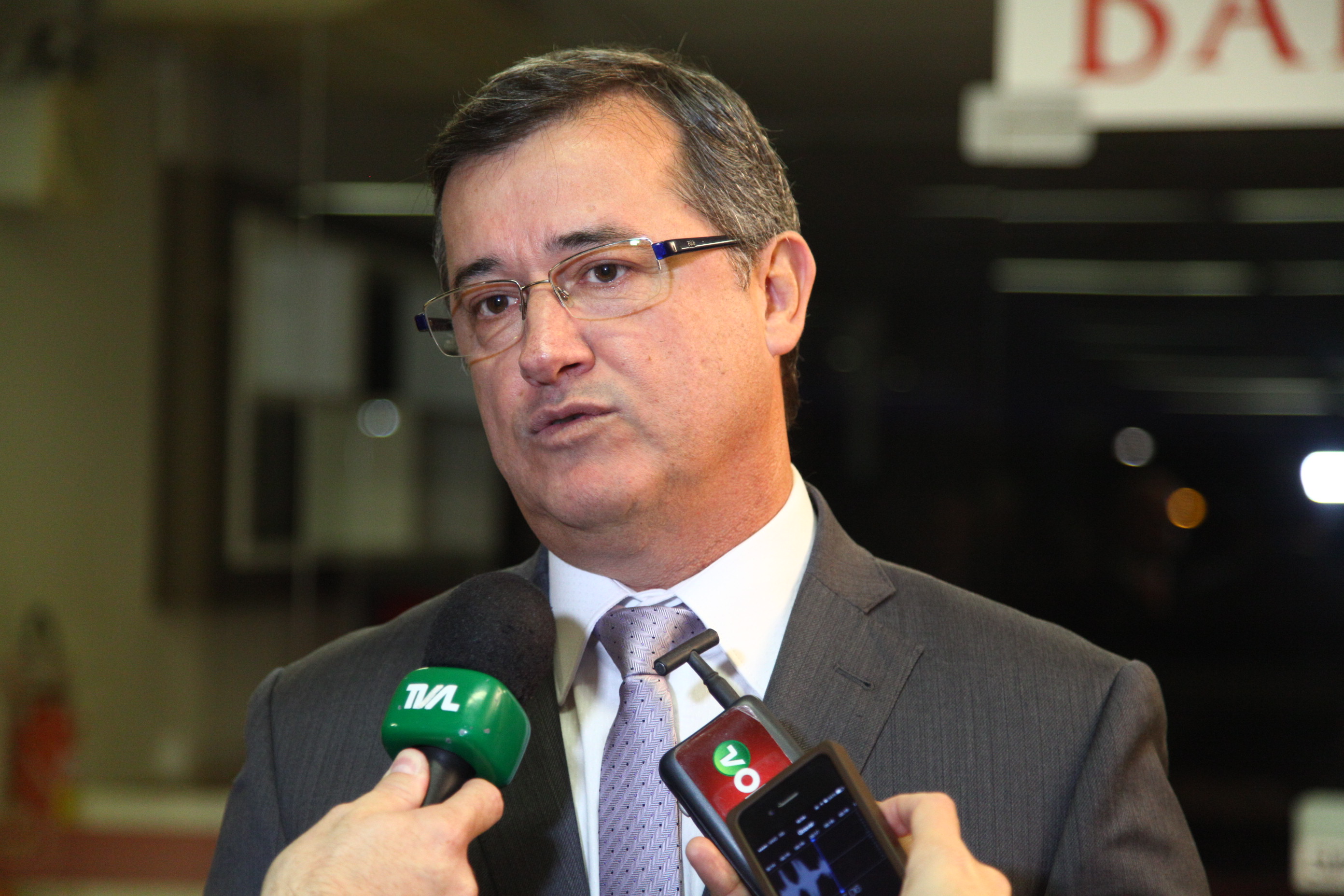 Inauguração da TV Câmara de Criciúma - Presidente da Câmara, vereador Ricardo Fabris
