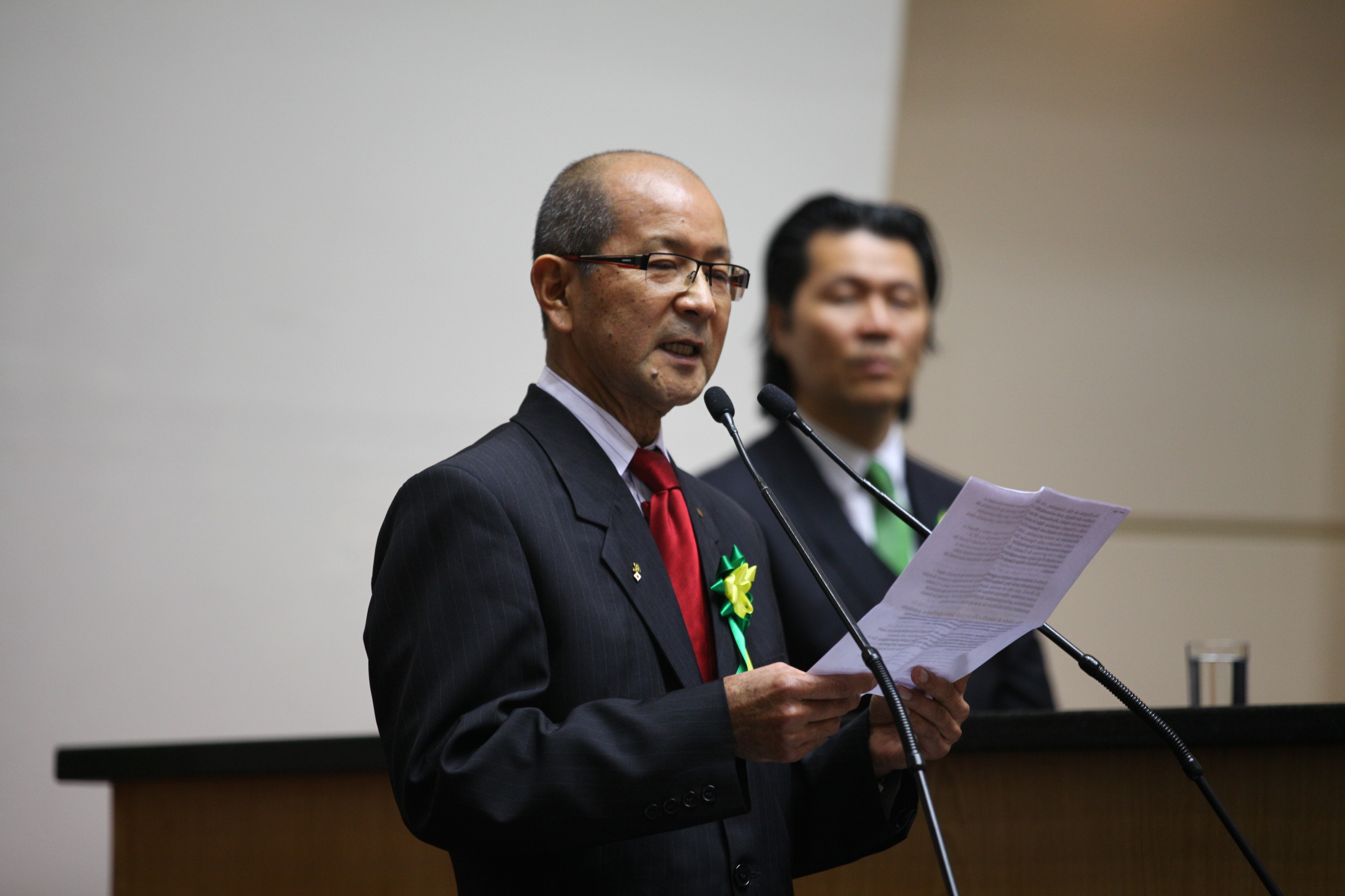 Sessão Especial - 120 anos do Tratado de Amizade entre Brasil e Japão - Elídio Yocikazu Sizato
