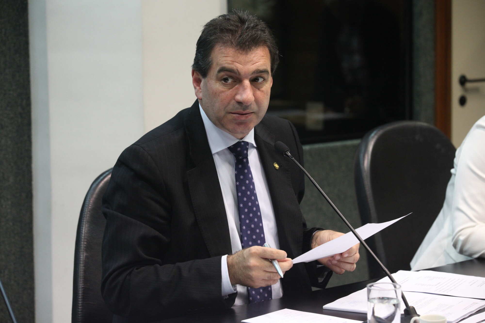Deputado Valdir Cobalchini, presidente da comissão FOTO: Fábio Queiroz/Agência AL