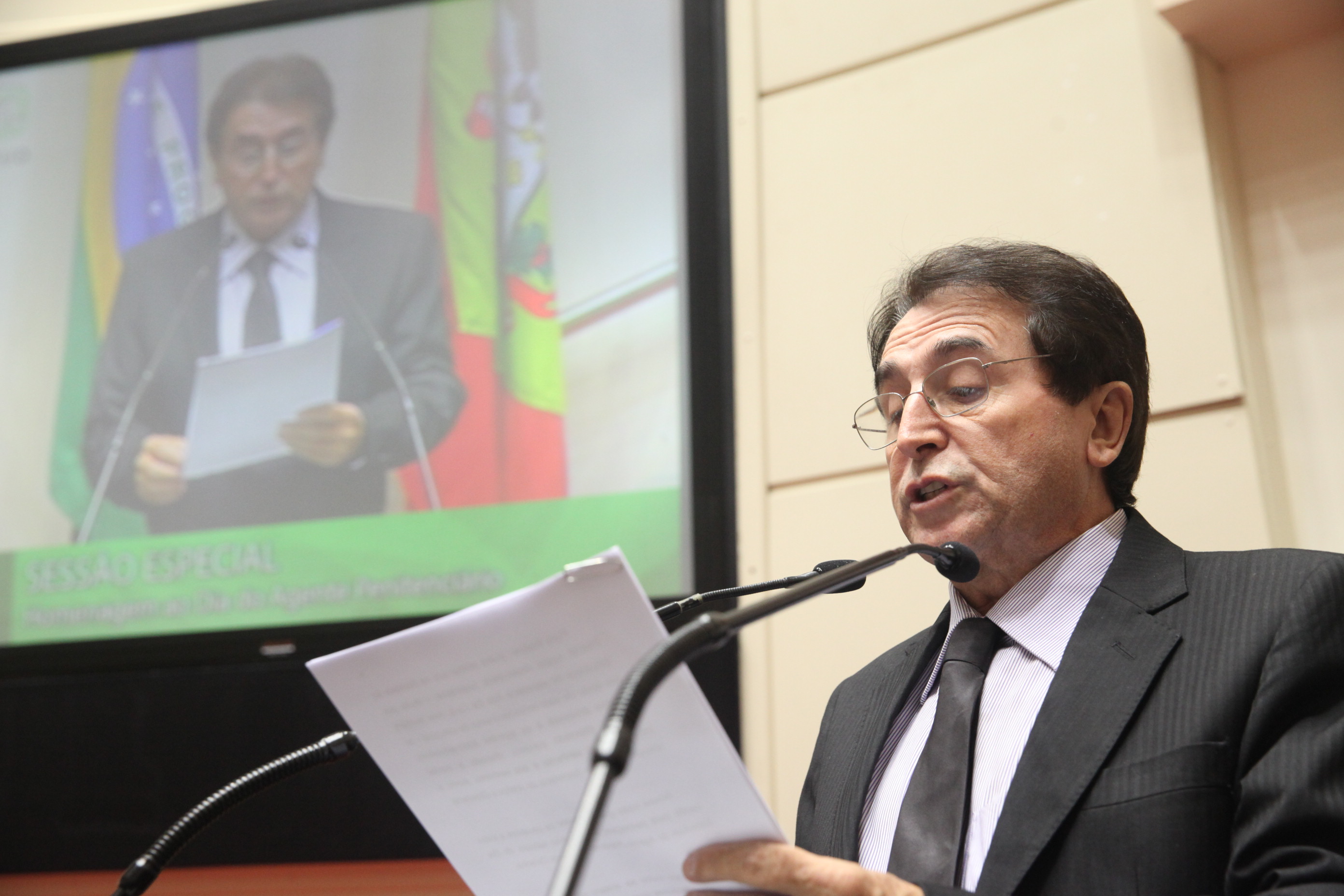 Sessão Especial em homenagem aos Agentes Penitenciários. Foto: Fábio Queiroz / Agência AL