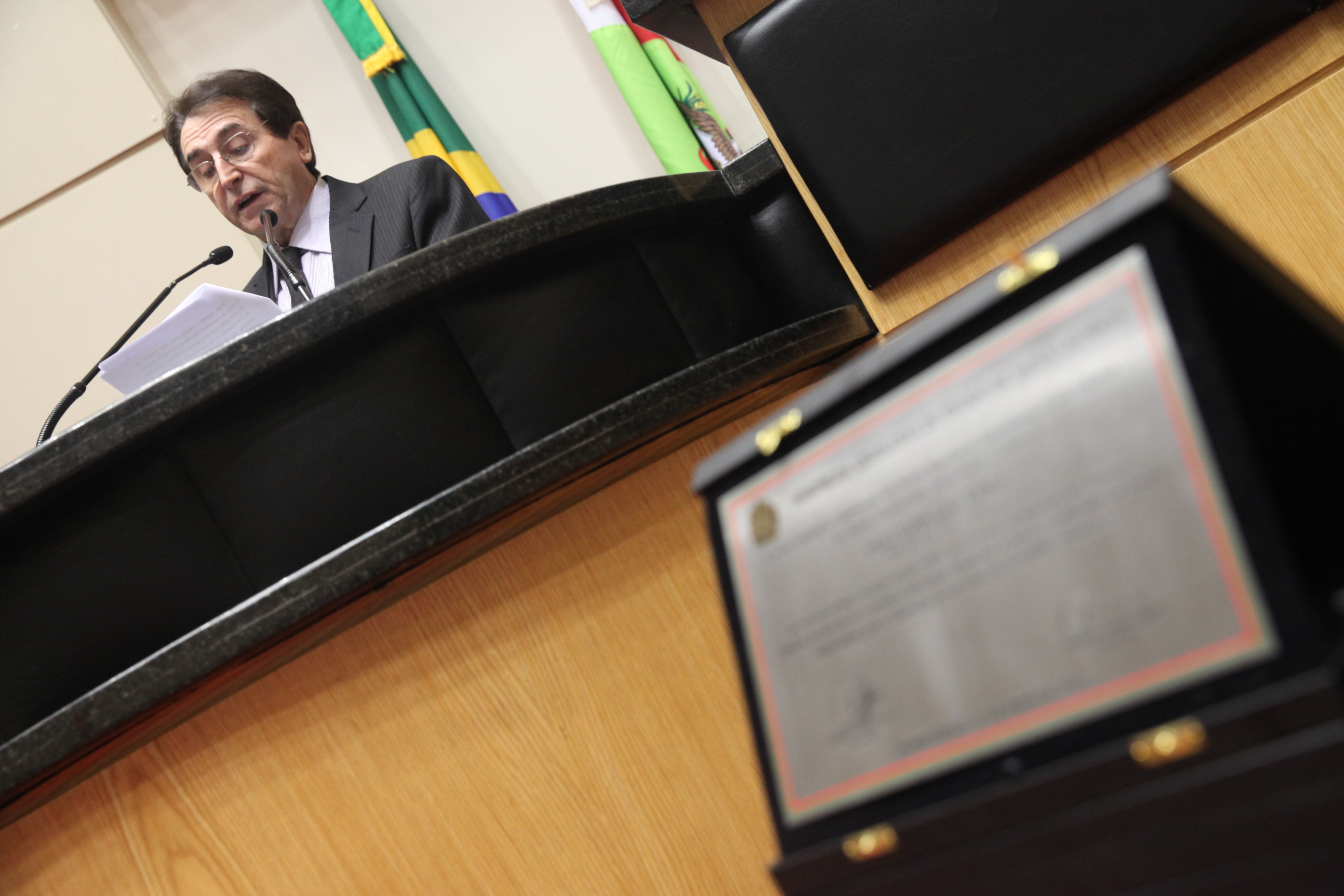 Sessão Especial em homenagem aos Agentes Penitenciários. Foto: Fábio Queiroz / Agência AL