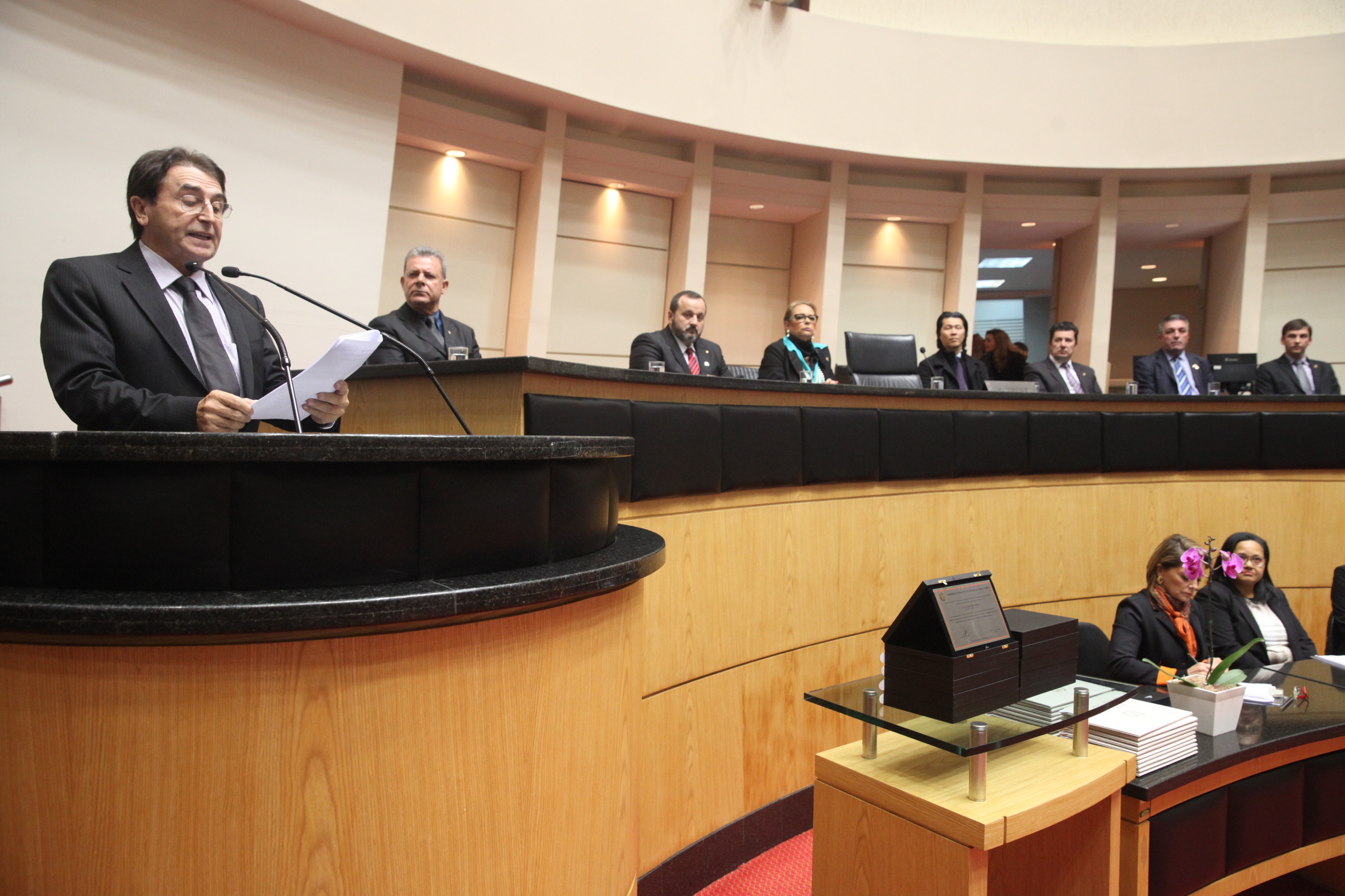 Sessão Especial em homenagem aos Agentes Penitenciários. Foto: Fábio Queiroz / Agência AL