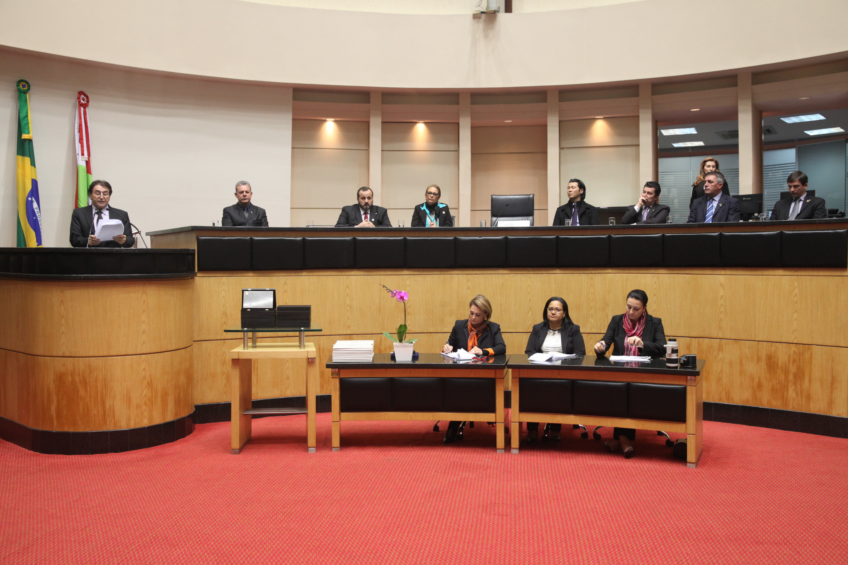 Sessão Especial em homenagem aos Agentes Penitenciários. Foto: Fábio Queiroz / Agência AL