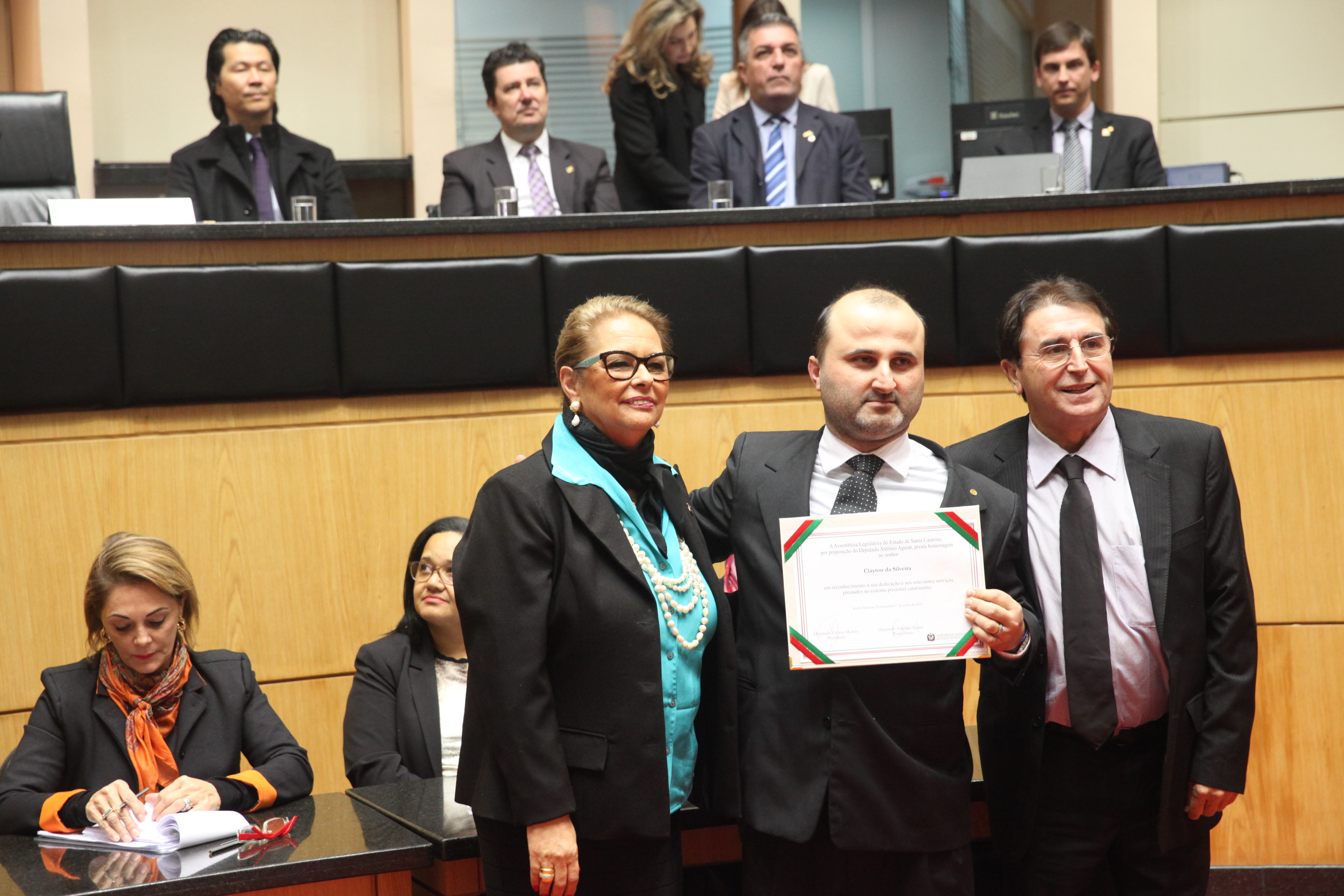 Sessão Especial em homenagem aos Agentes Penitenciários. Foto: Fábio Queiroz / Agência AL