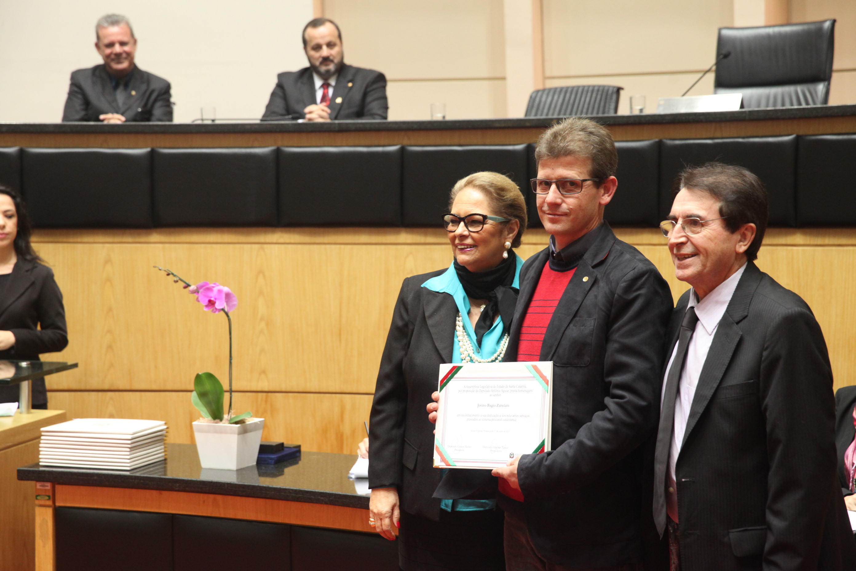 Sessão Especial em homenagem aos Agentes Penitenciários. Foto: Fábio Queiroz / Agência AL