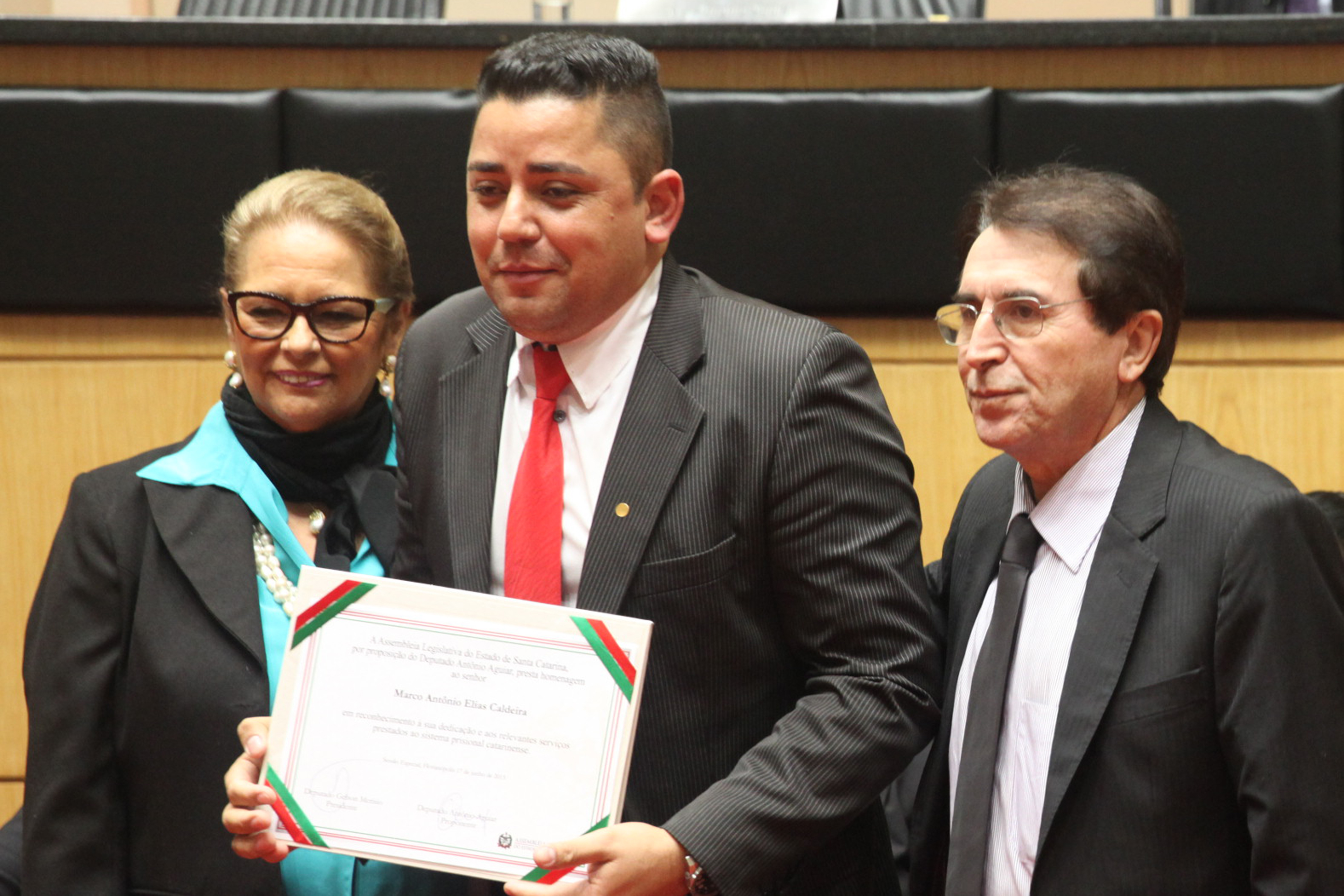Sessão Especial em homenagem aos Agentes Penitenciários. Foto: Fábio Queiroz / Agência AL