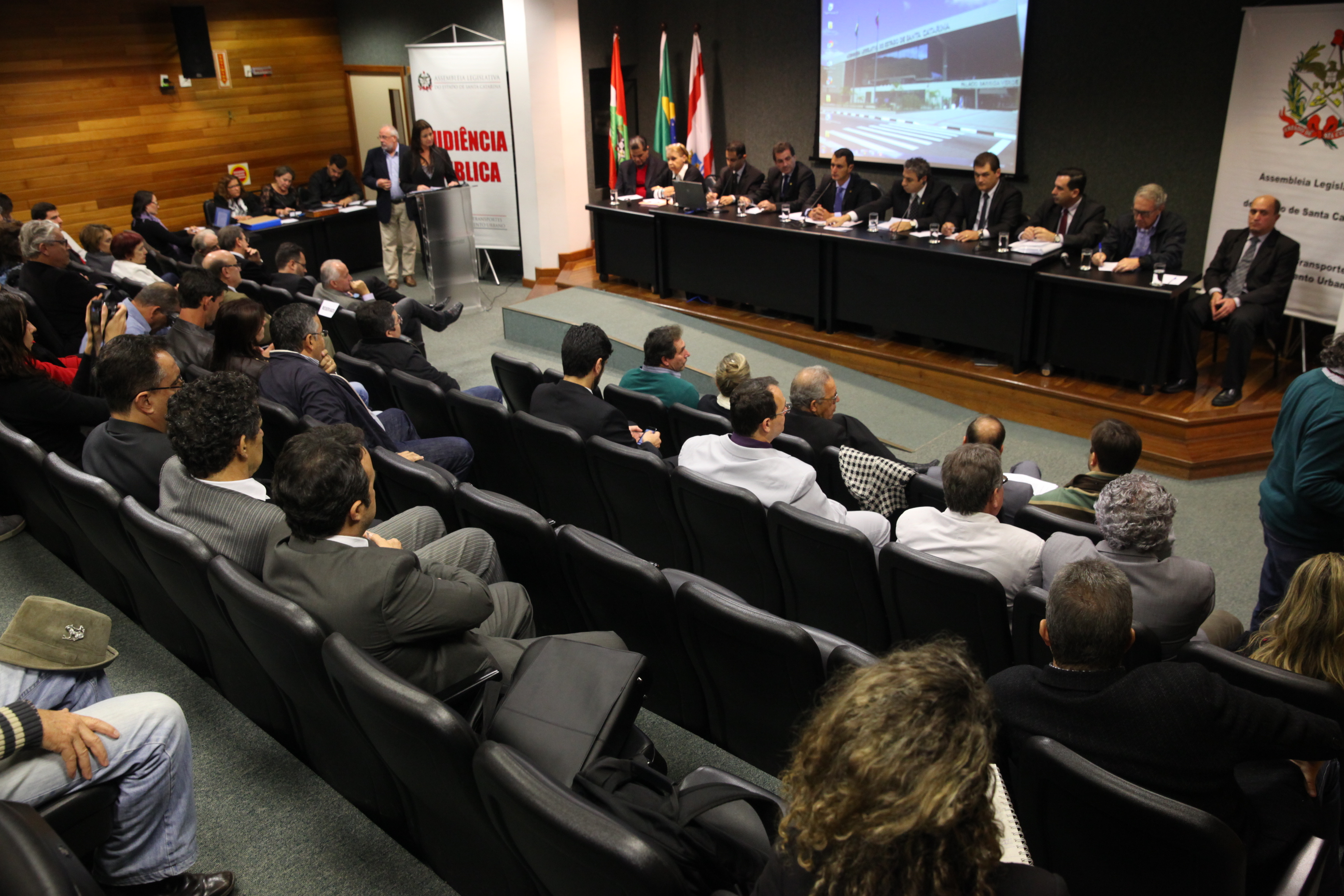 Audiencia Publica Sobre Reajustes dos Pedagios Rodovias Federais em SC_FOTO Eduardo Guedes de Oliveira / Agência AL