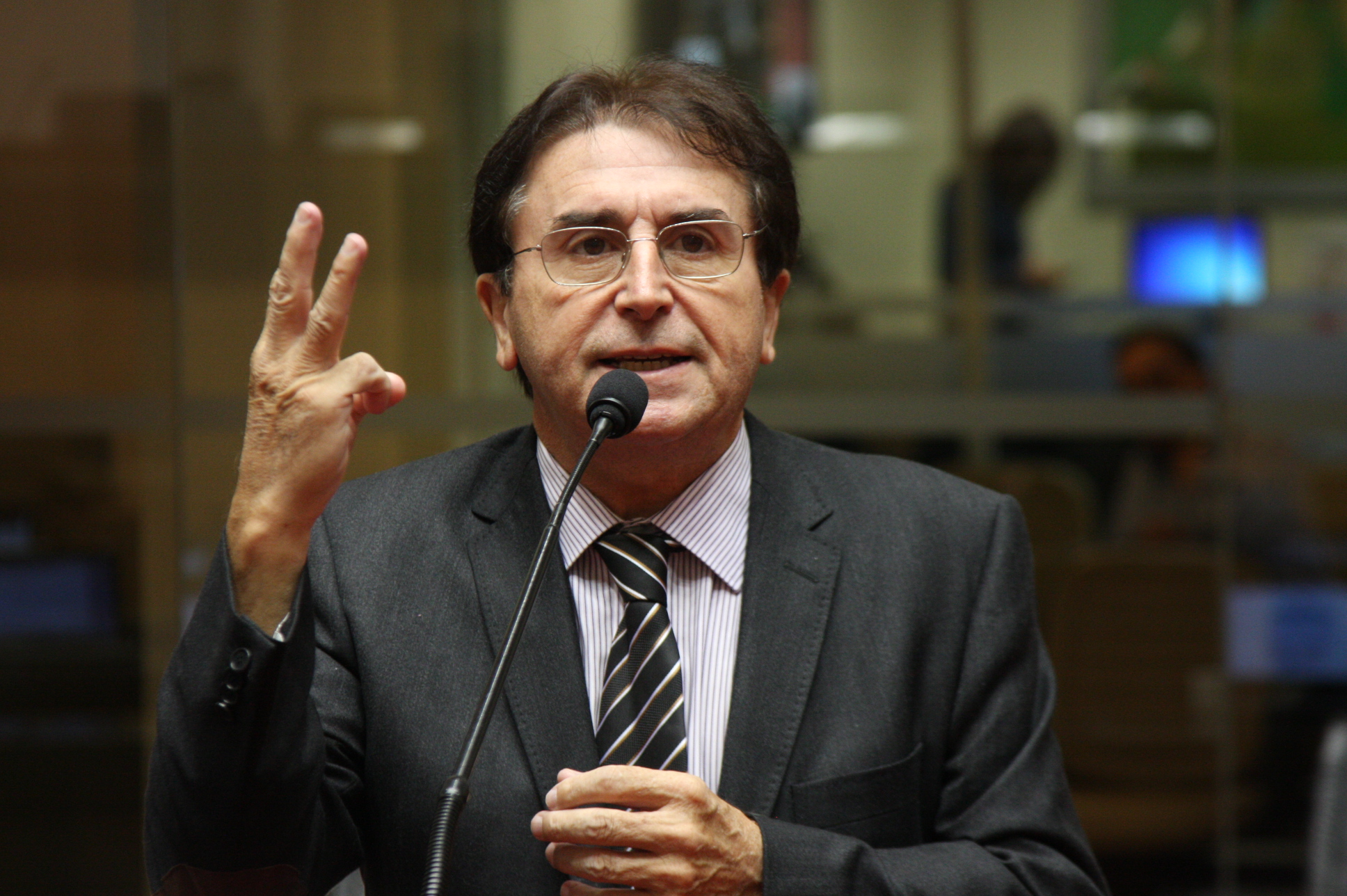 Sessão Ordinária. Deputado Antonio Aguiar (PMDB). Foto: Yuri Santos / Agência AL