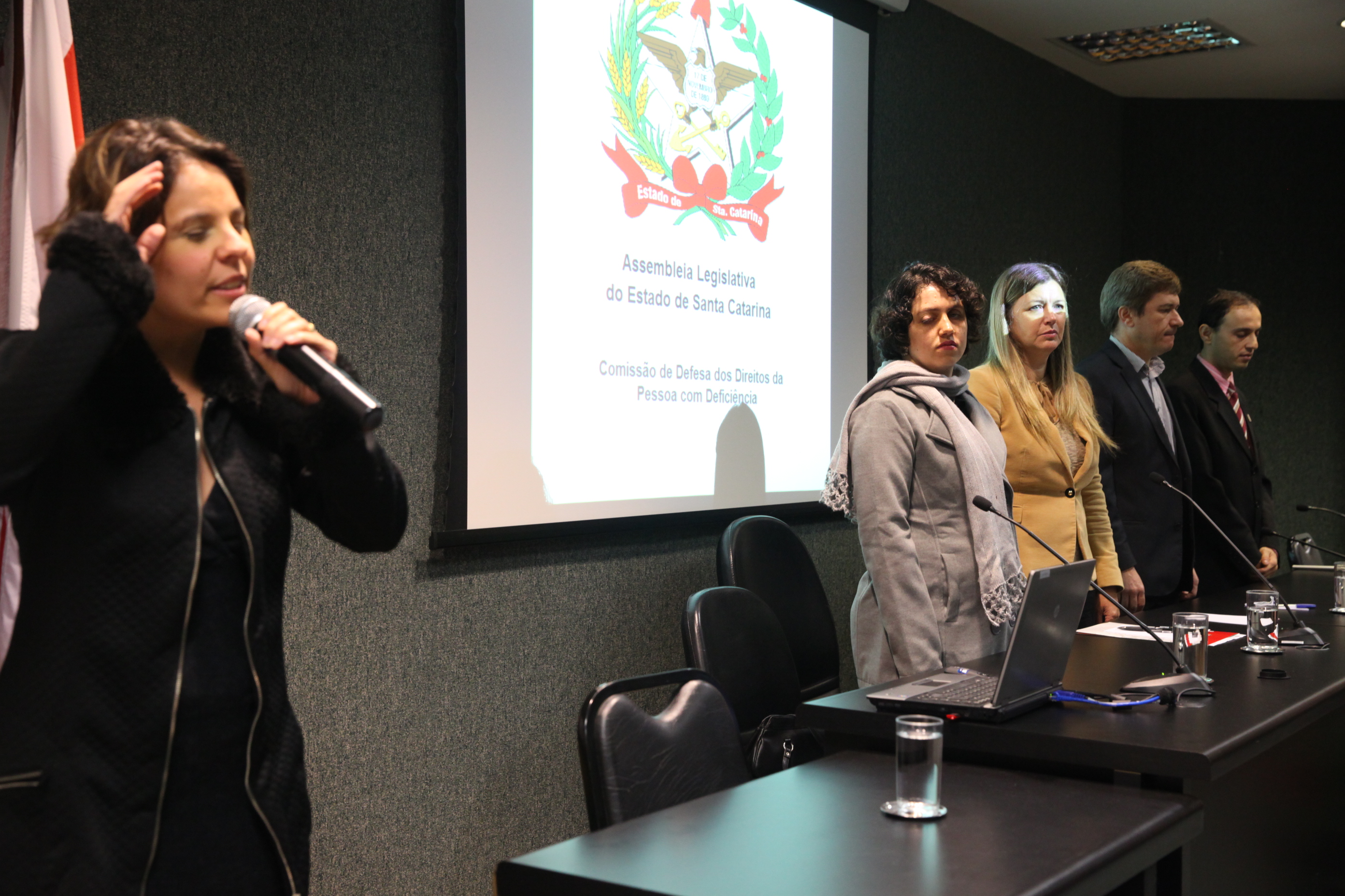 Primeiro Forum Sobre a Mulher com Deficiencia Visual_foto Eduardo Guedes de Oliveira / Agência AL