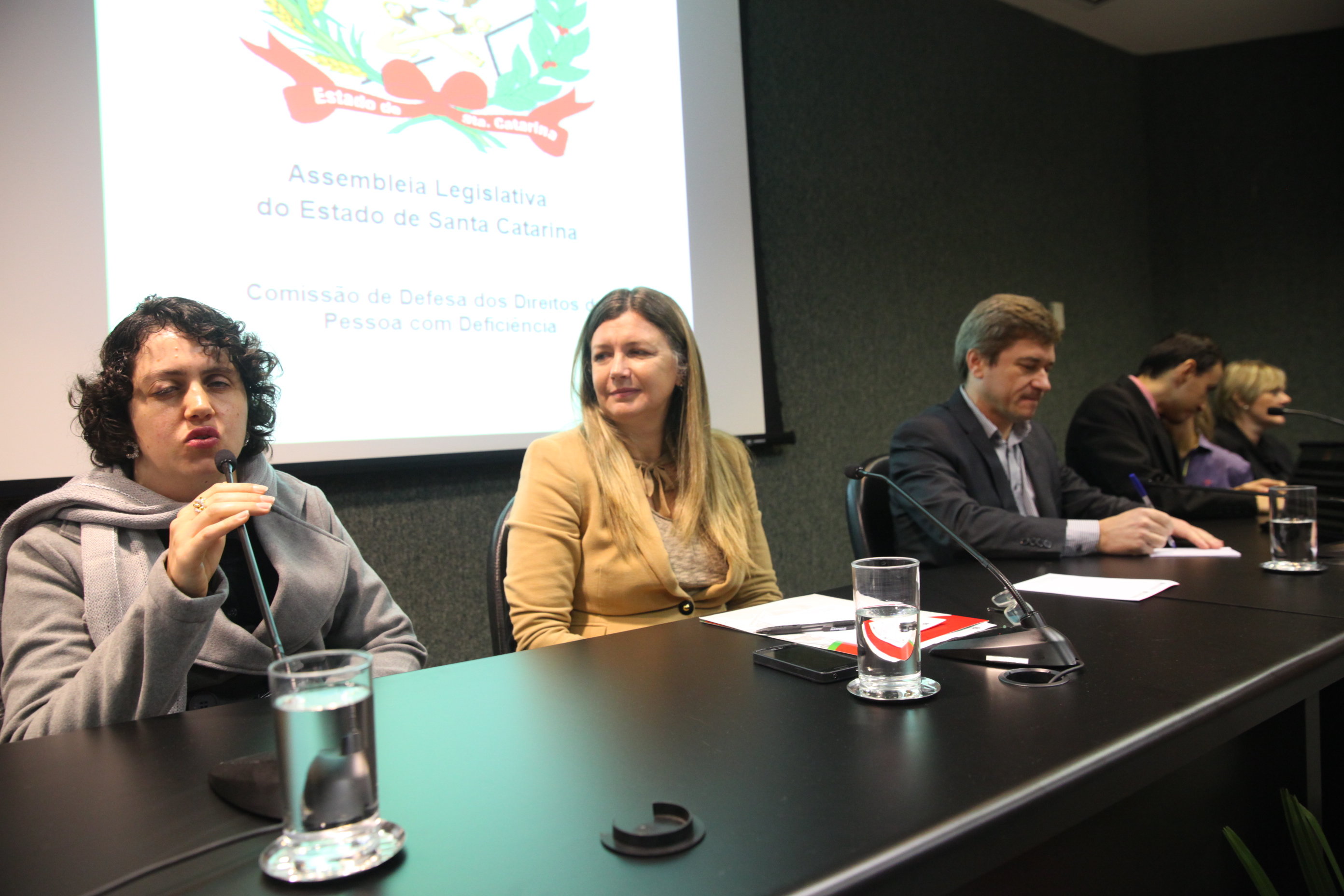Primeiro Forum Sobre a Mulher com Deficiencia Visual_foto Eduardo Guedes de Oliveira / Agência AL