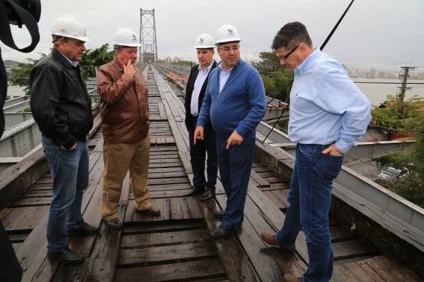 American Bridge volta a Florianópolis para discutir detalhes da obra em ponte