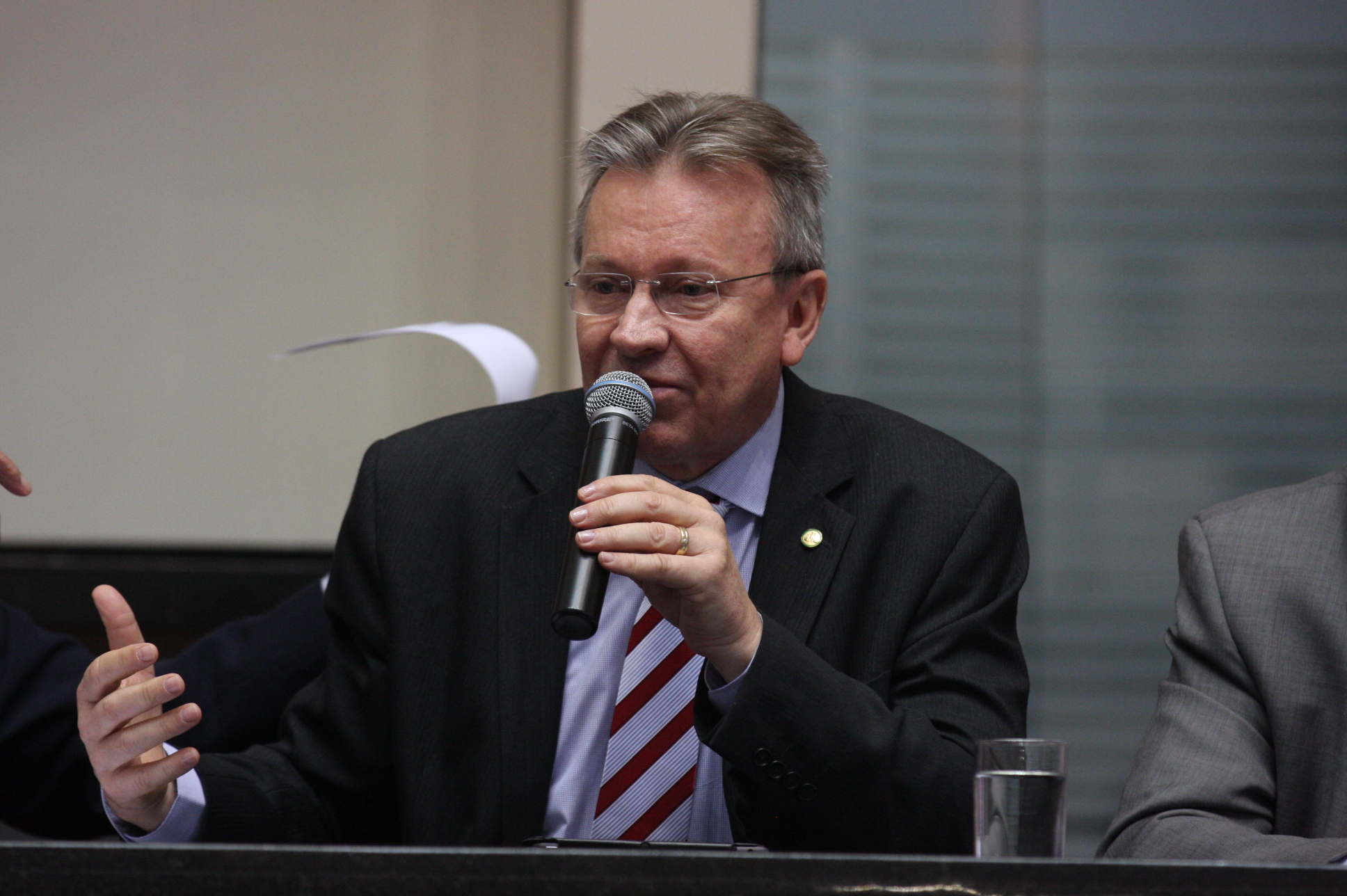 Ministros dos Transportes em SC. Deputado Federal Celso Maldaner (PMDB). Foto: Yuri Santos / Agência AL