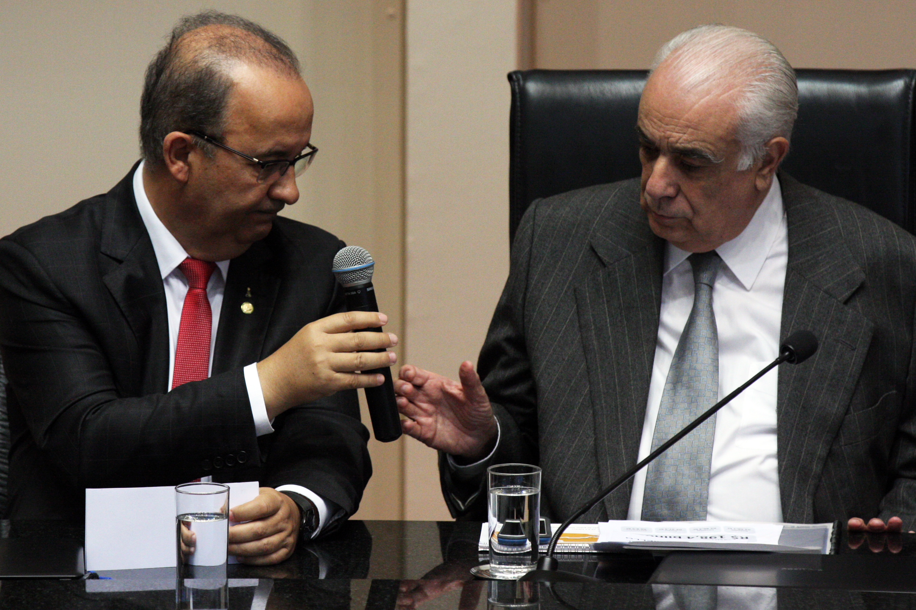 Ministros dos Transportes em SC. Foto: Laís Amorim / Agência AL