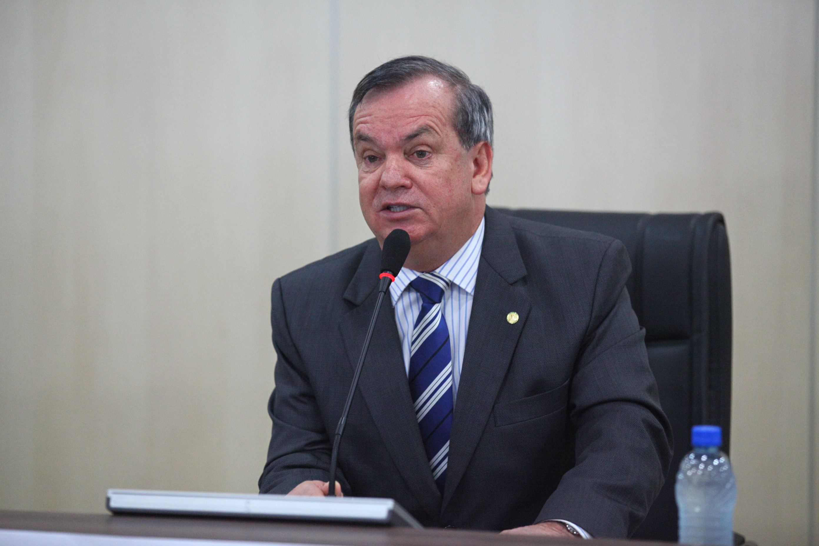 Audiência Pública em Blumenau discute a revogação do Estatuto do Desarmamento. Deputado Federal Rogério Peninha Mendonça (PMDB/SC) Foto: Solon Soares / Agência AL