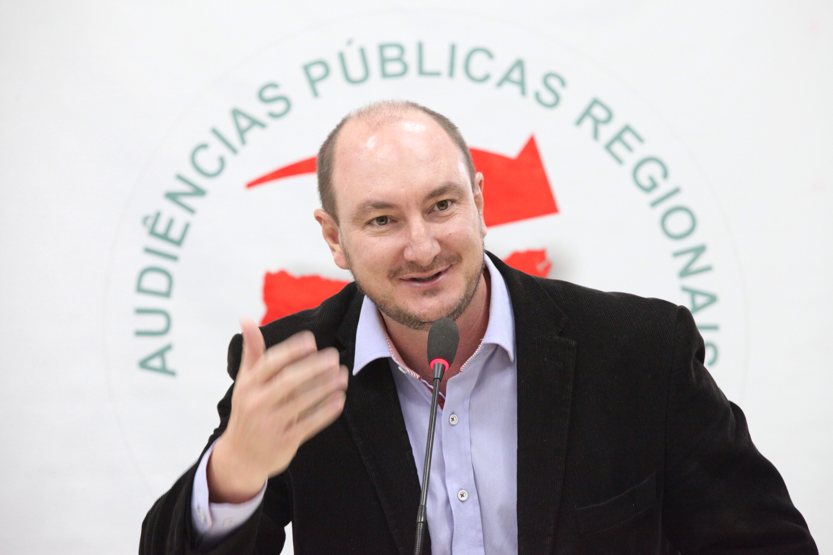 Orçamento Regionalizado - Itapiranga. Deputado Mauro de Nadal (PMDB)  - Foto: Fábio Queiroz / Agência AL