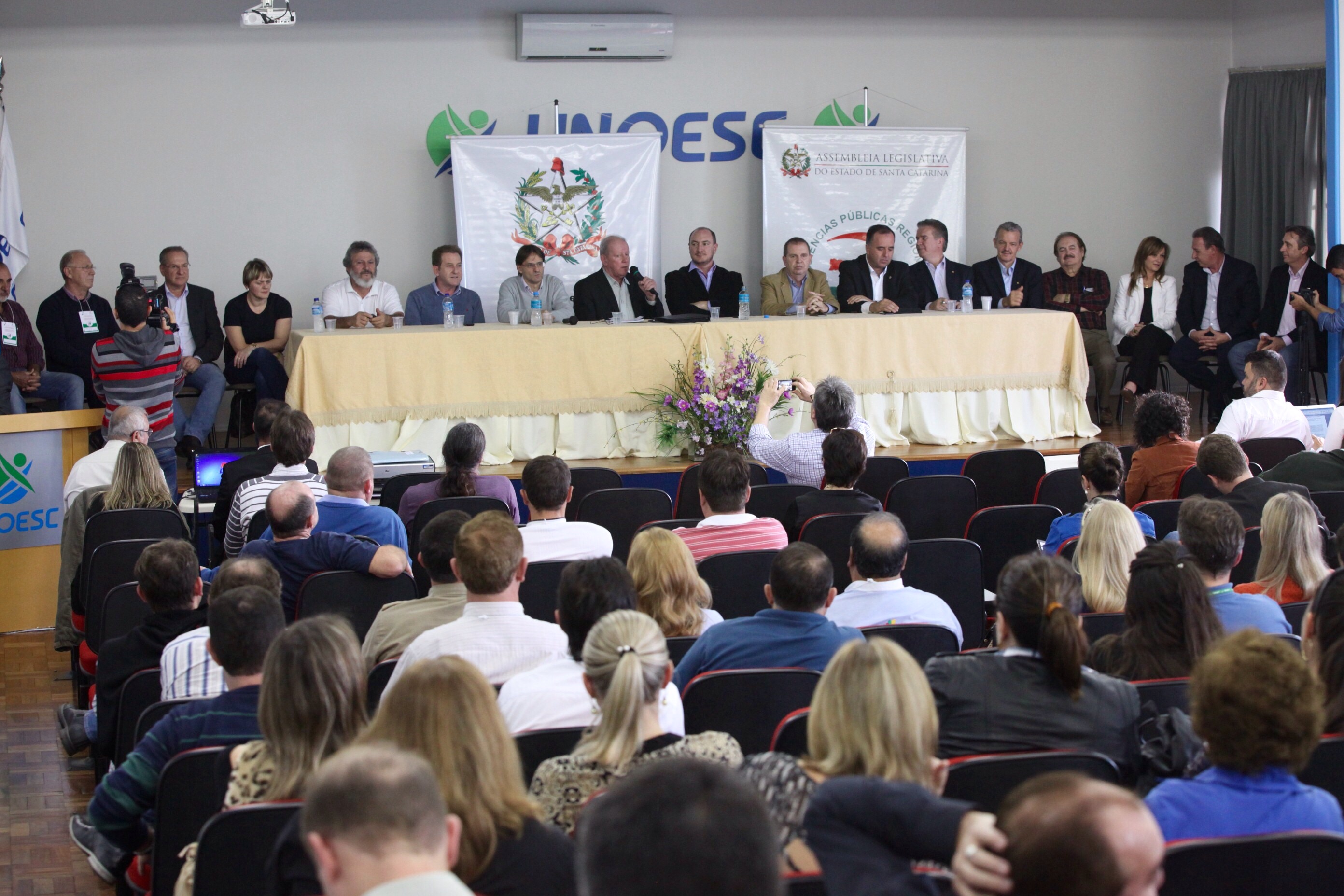 Orçamento Regionalizado - S. Miguel do Oeste. Foto: Fábio Queiroz / Agência AL