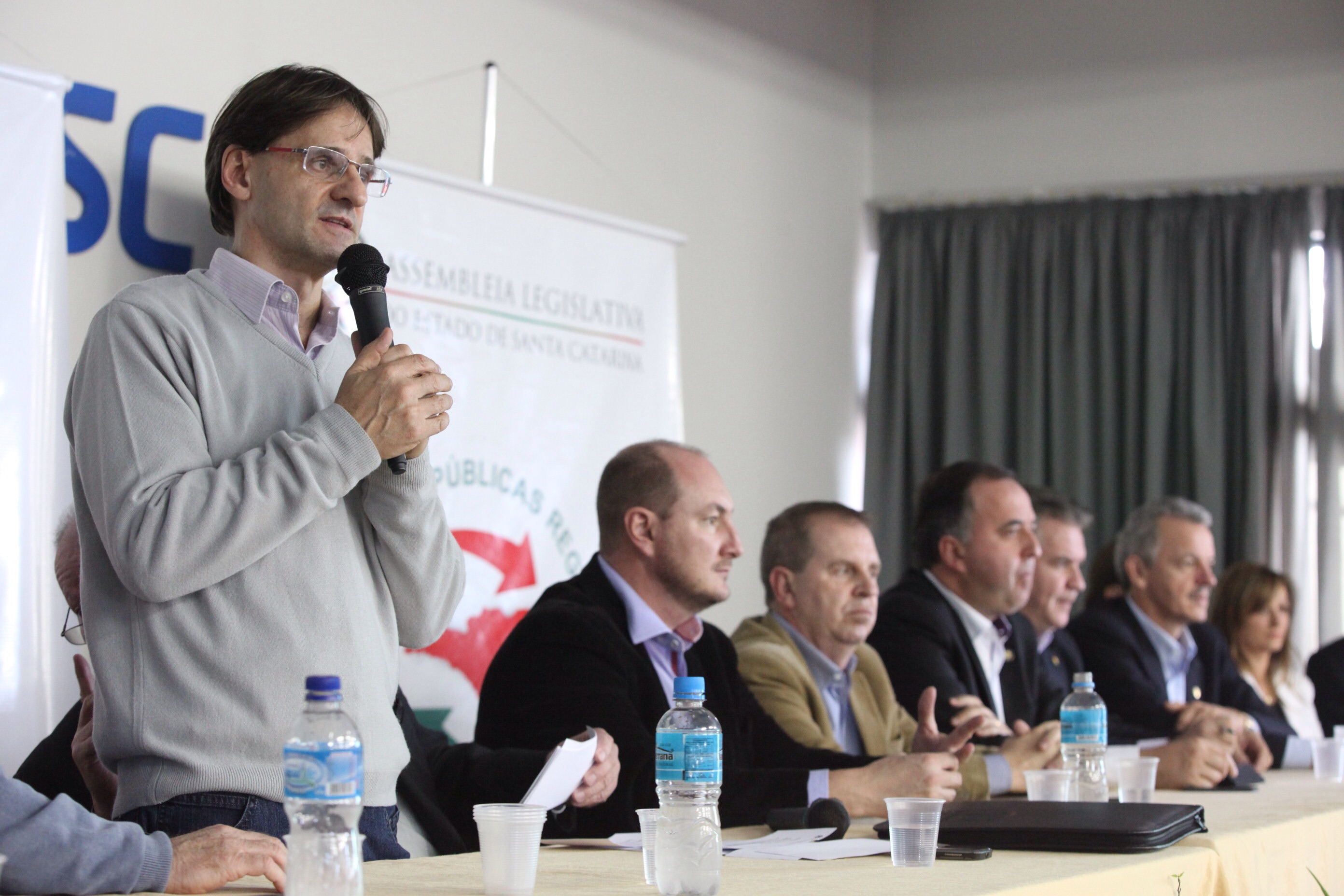 Orçamento Regionalizado - S. Miguel do Oeste. Foto: Fábio Queiroz / Agência AL