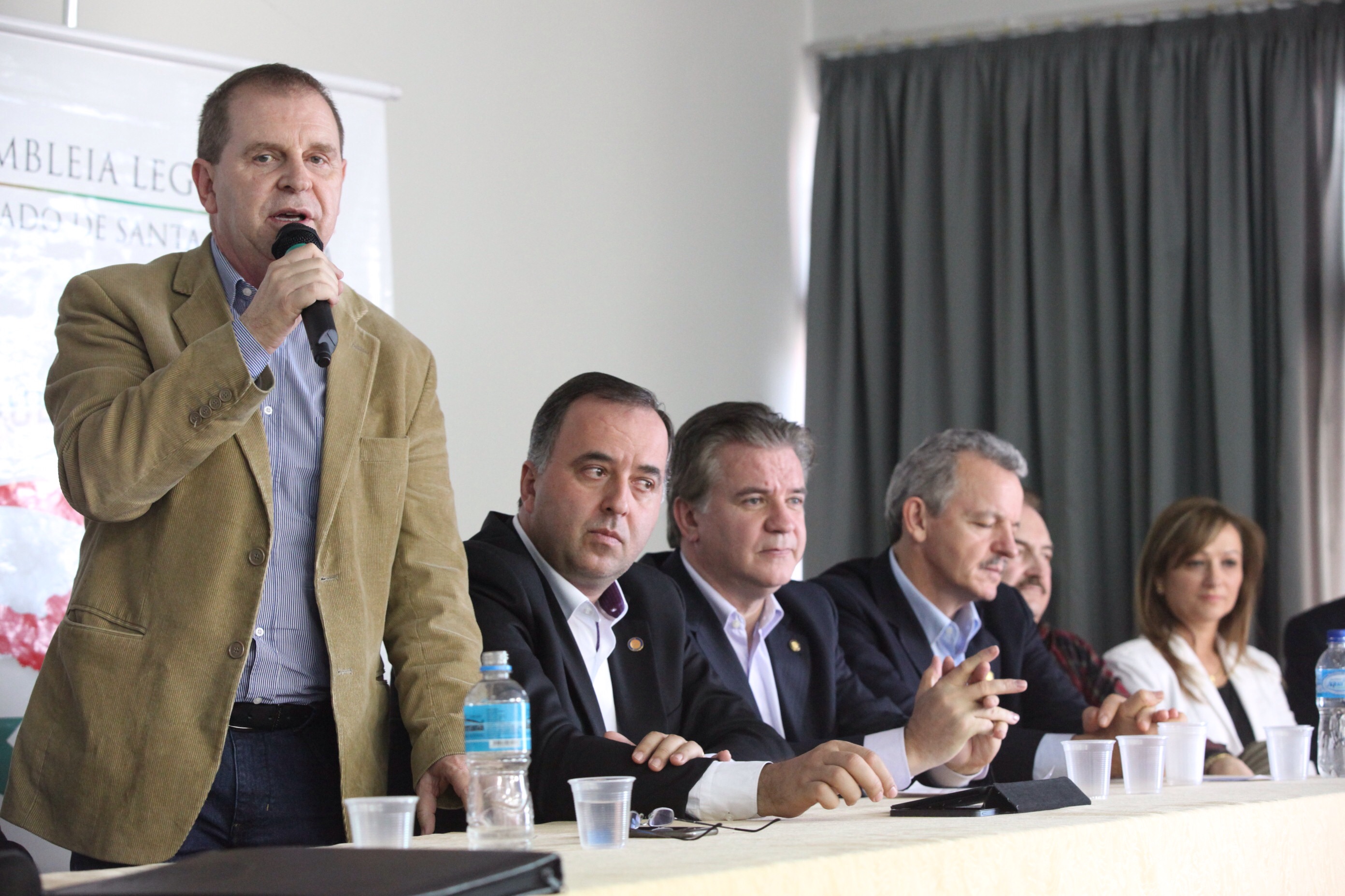 Orçamento Regionalizado - S. Miguel do Oeste. Foto: Fábio Queiroz / Agência AL