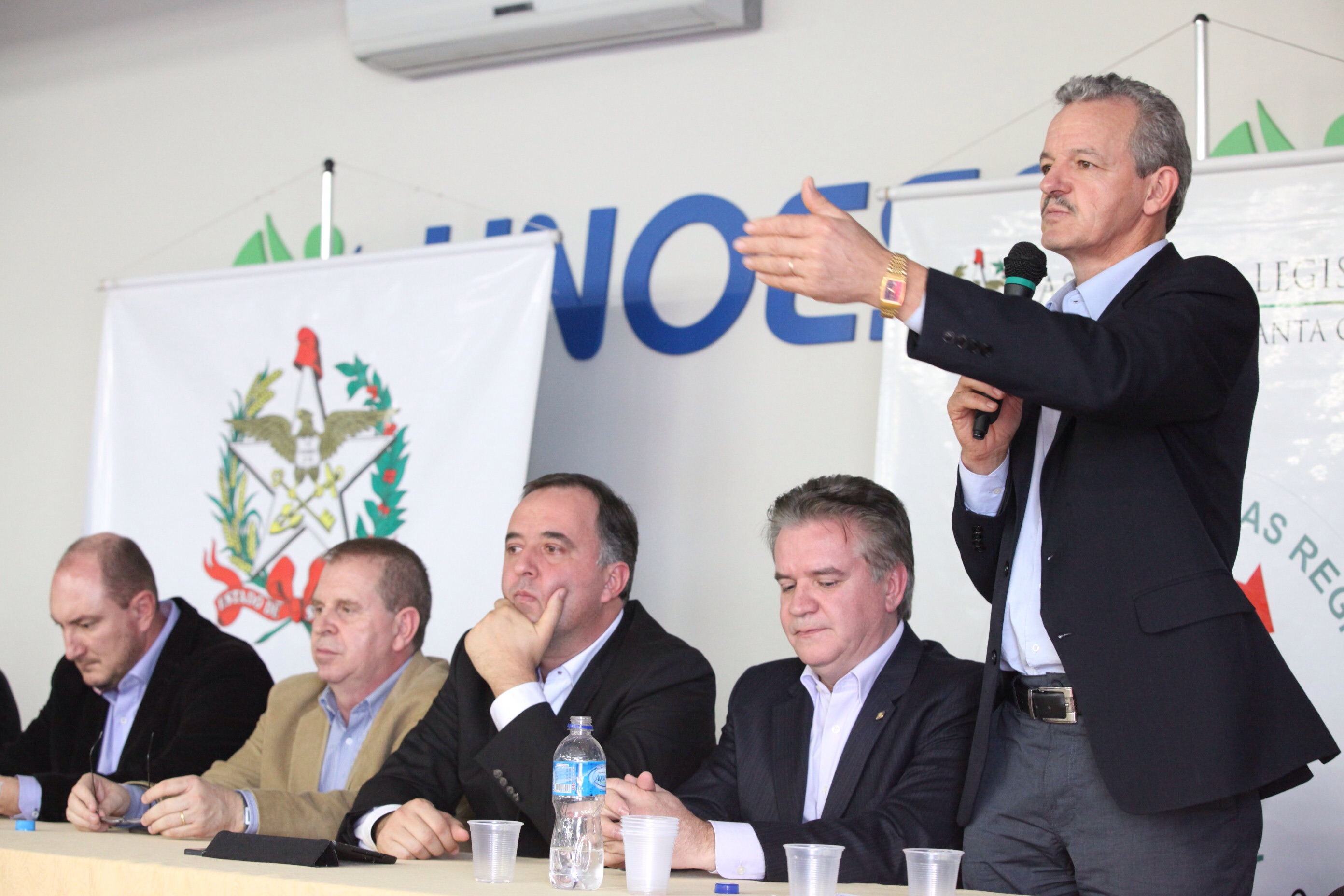 Orçamento Regionalizado - S. Miguel do Oeste. Foto: Fábio Queiroz / Agência AL