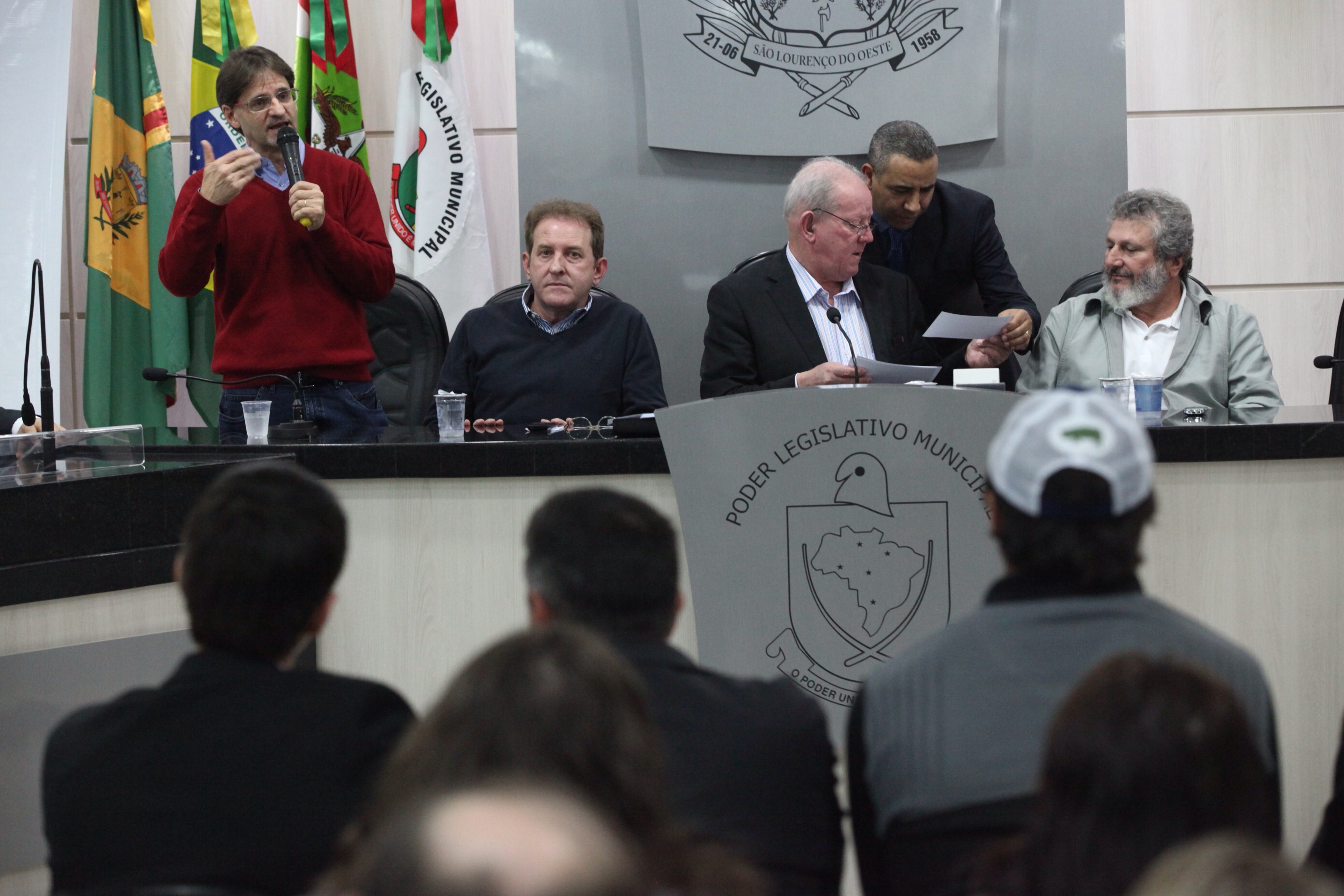Orçamento Regionalizado - S. Lourenço d'Oeste. Foto: Fábio Queiroz / Agência AL