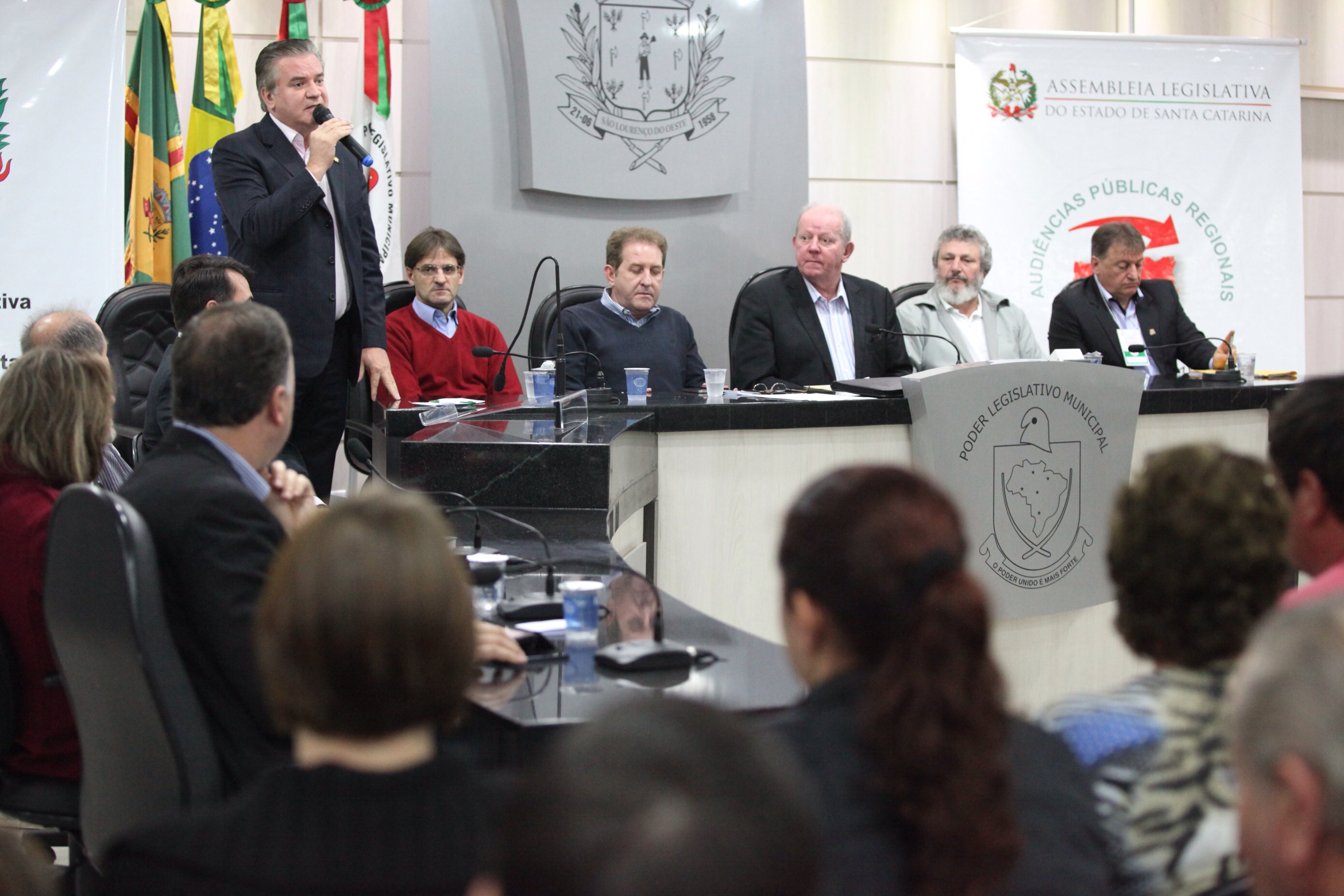 Orçamento Regionalizado - S. Lourenço d'Oeste. Foto: Fábio Queiroz / Agência AL