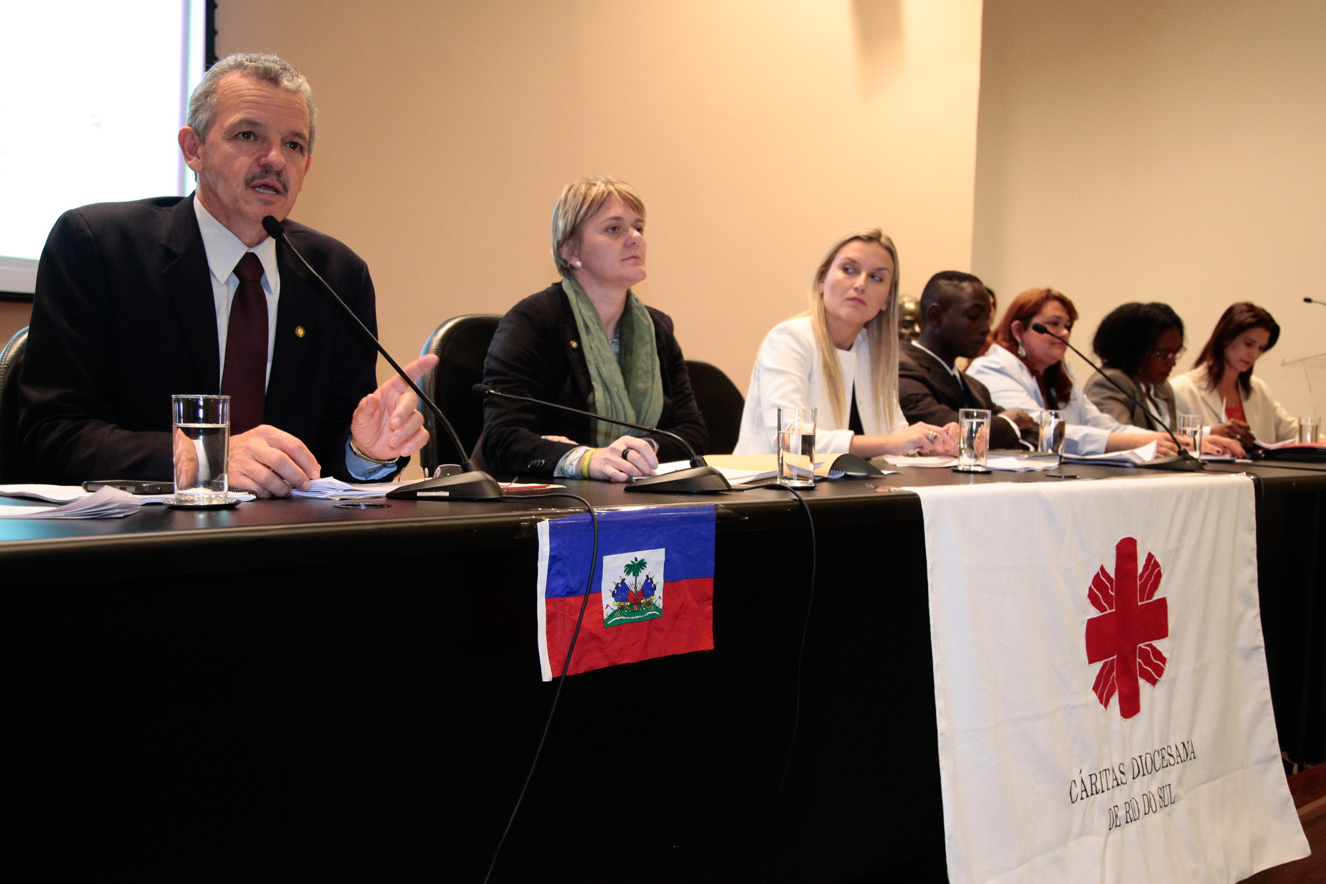 Audiência Pública sobre a Situação Social dos Haitianos no Brasil. Foto: Miriam Zomer/Agência AL